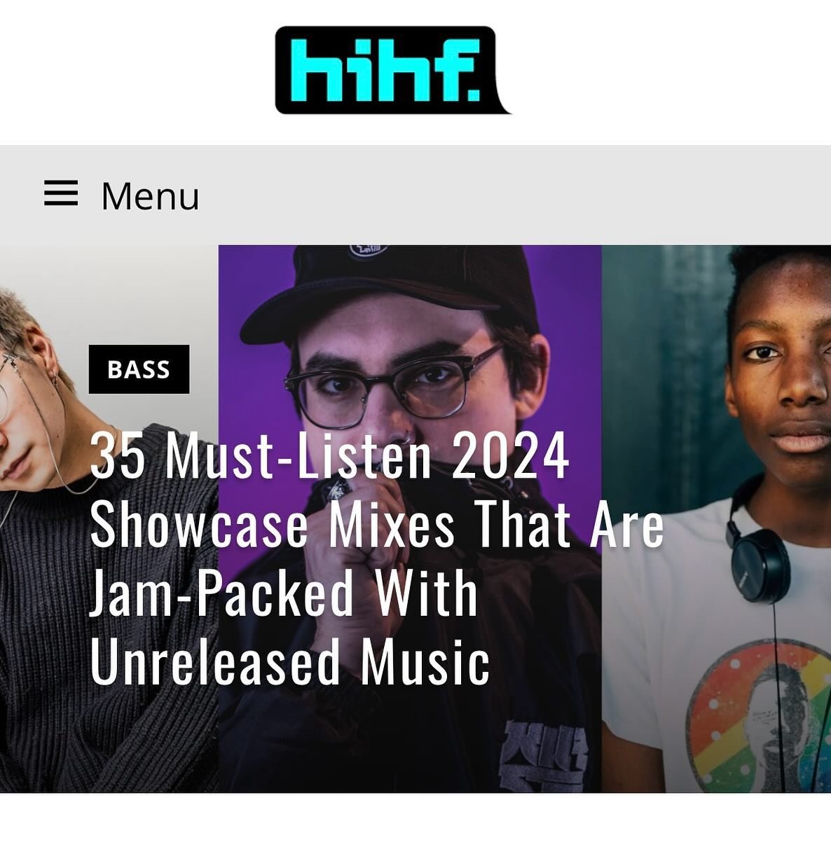 huge thank you to @hearditherefirstmusic for including my 2024 Showcase Mix in their Must Listen series❤️

super excited about the amount of music to come this year and the Showcase mix really feels like the crown jewel for me

shoutout to @limitedwa