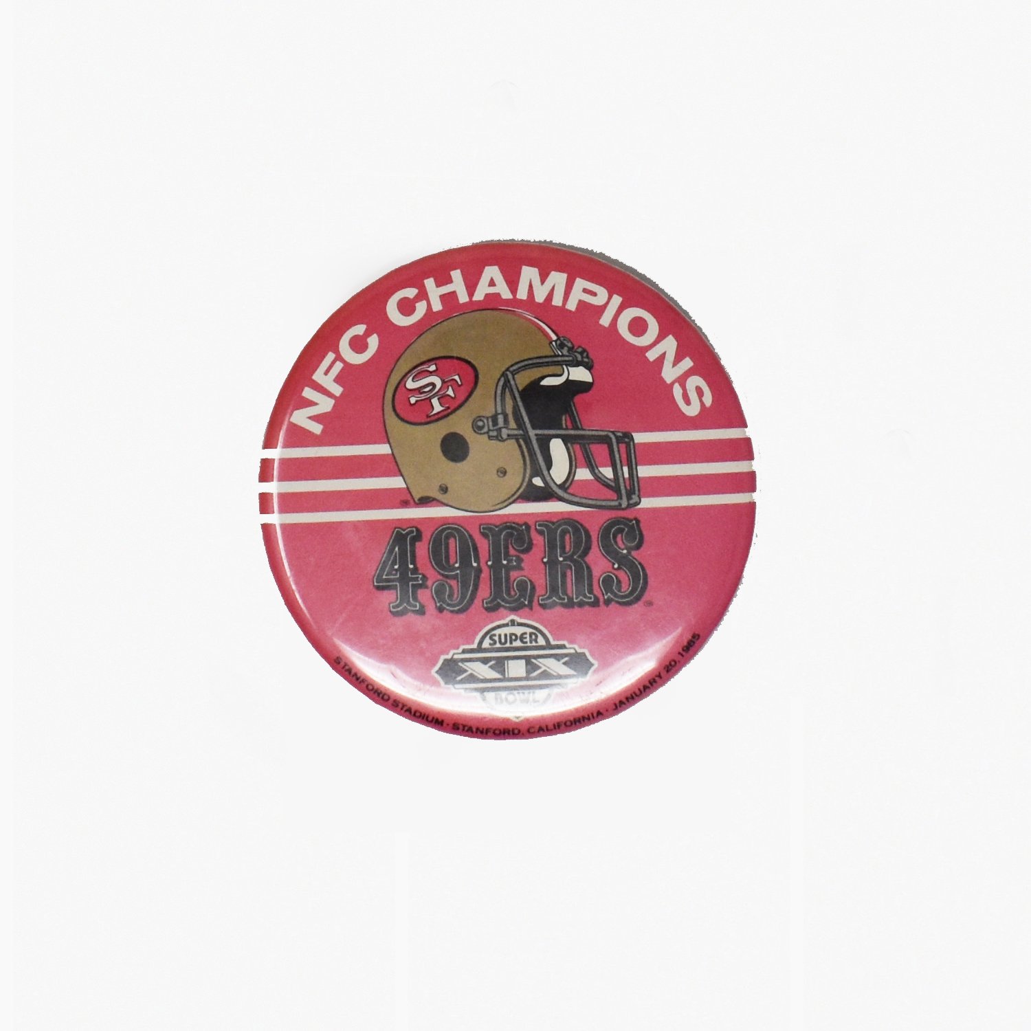 1985 NFC Champions SF 49ERS Stanford Stadium Button.jpg