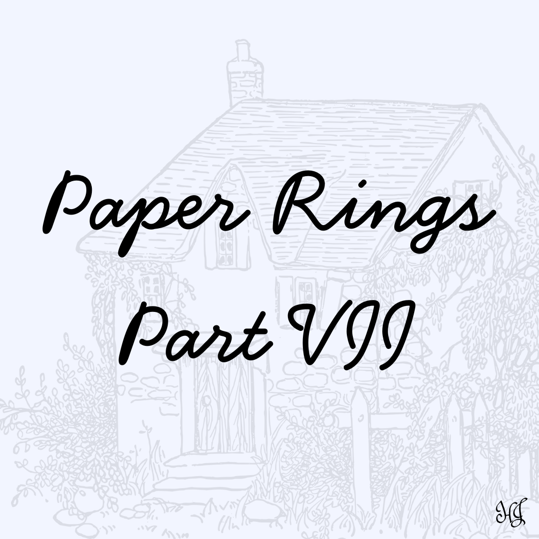 Paper Rings Part VII