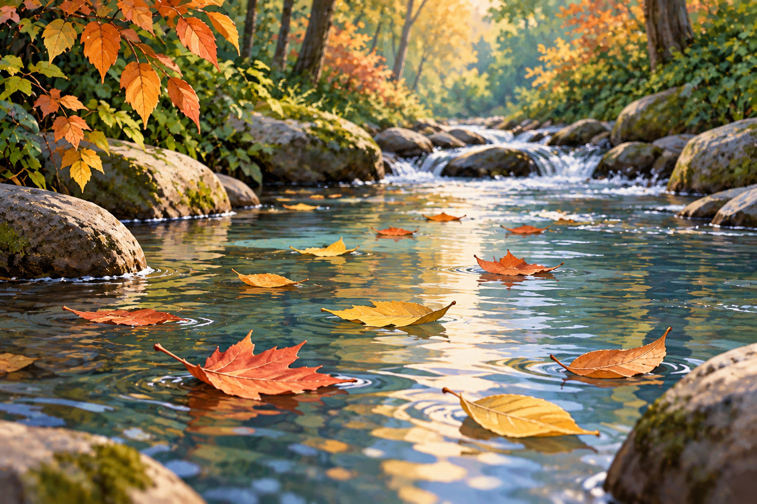 Leaves on the Stream: An ACT Cognitive Defusion Exercise for Letting Go of Unhelpful Thoughts