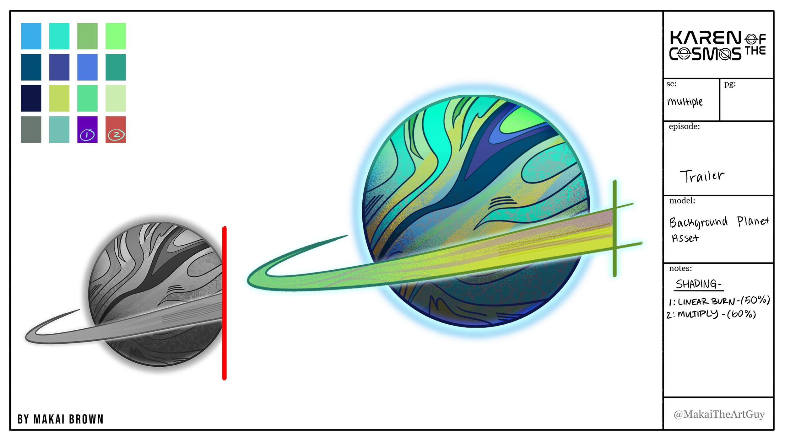 Background Planet Assets