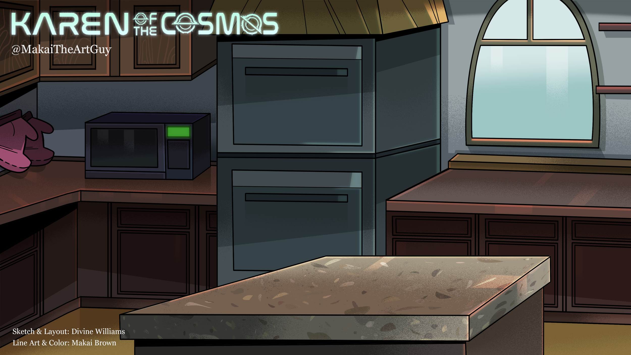 Carol's Kitchen (Interior)
Sketch By Divine Williams