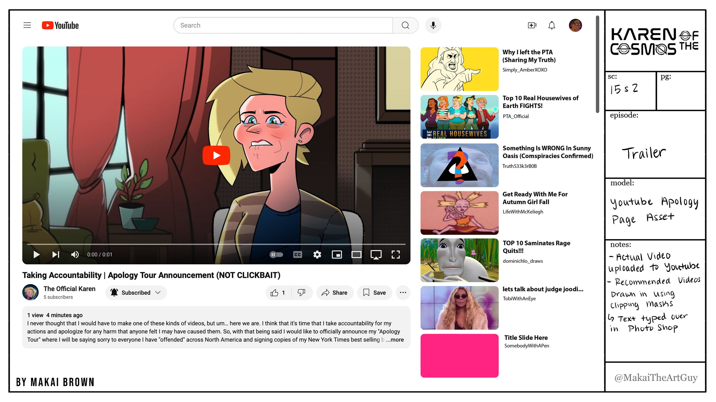 Youtube Page Asset