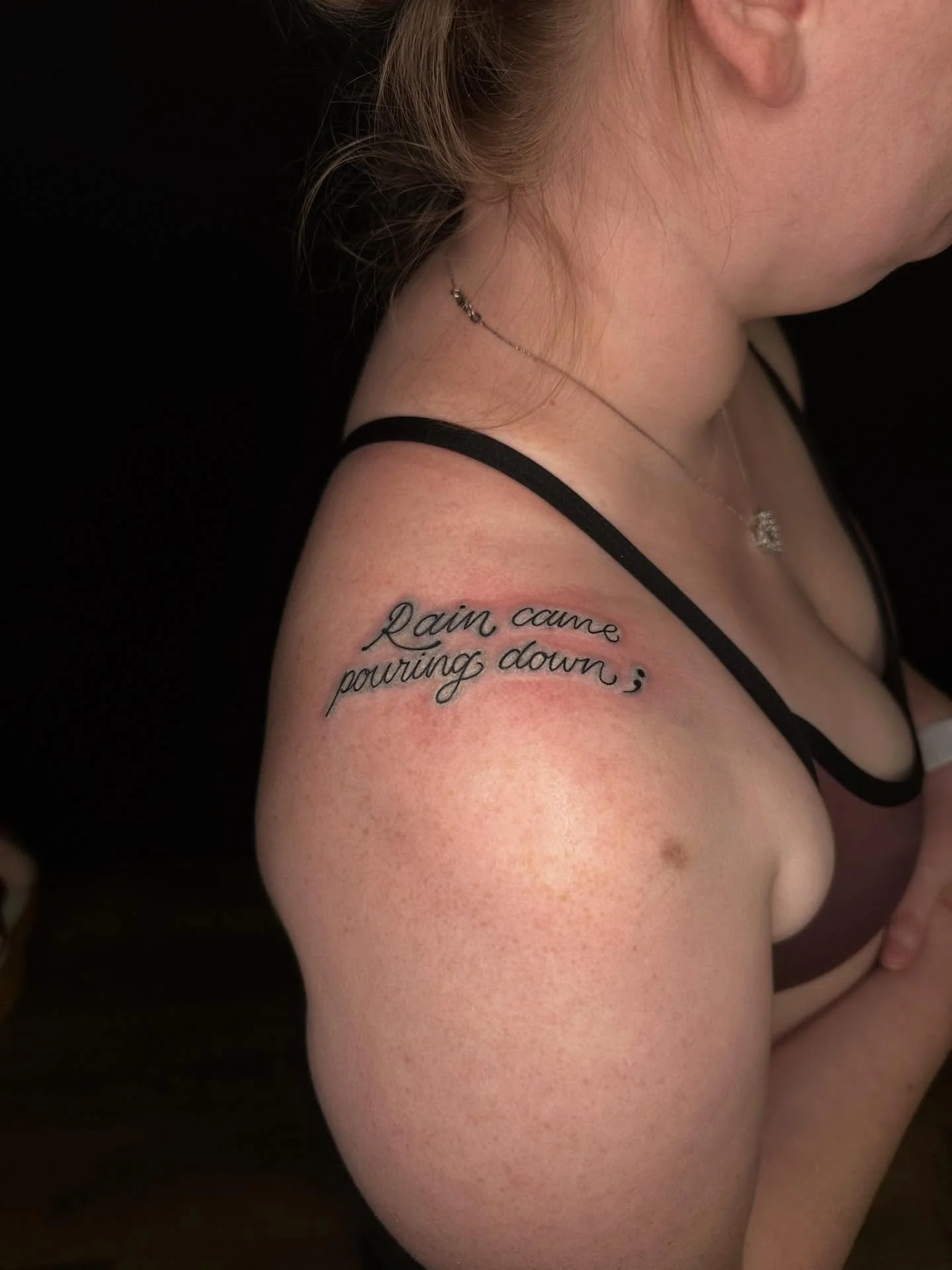 Rework of an old tattoo for Rebecca!!!!!☔️💗

Swipe to see the original! (Original not by me)

Booking January and February @darkartstattoomd just send a DM or my booking form for a spot💖