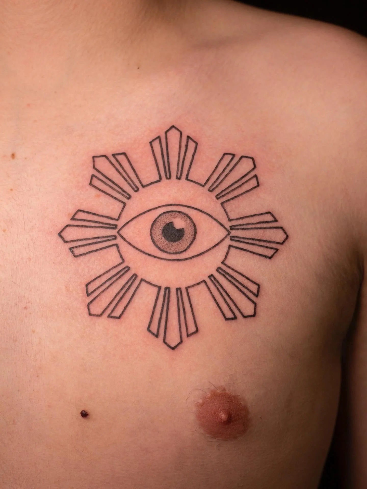 A sentimental piece of the Philippines star for Ty!!!👁️💕

Booking February and March @darkartstattoomd just send a DM or my booking form for a spot💖