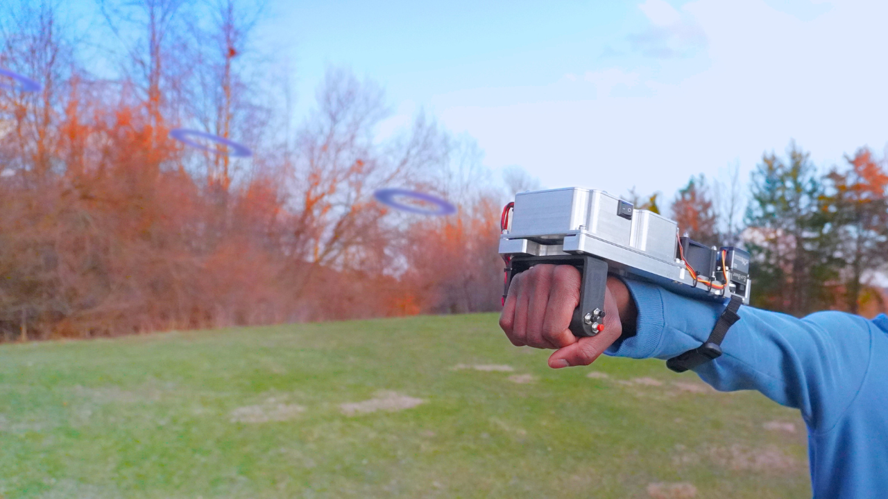 Wrist Mounted CD Launcher — Aaed Musa