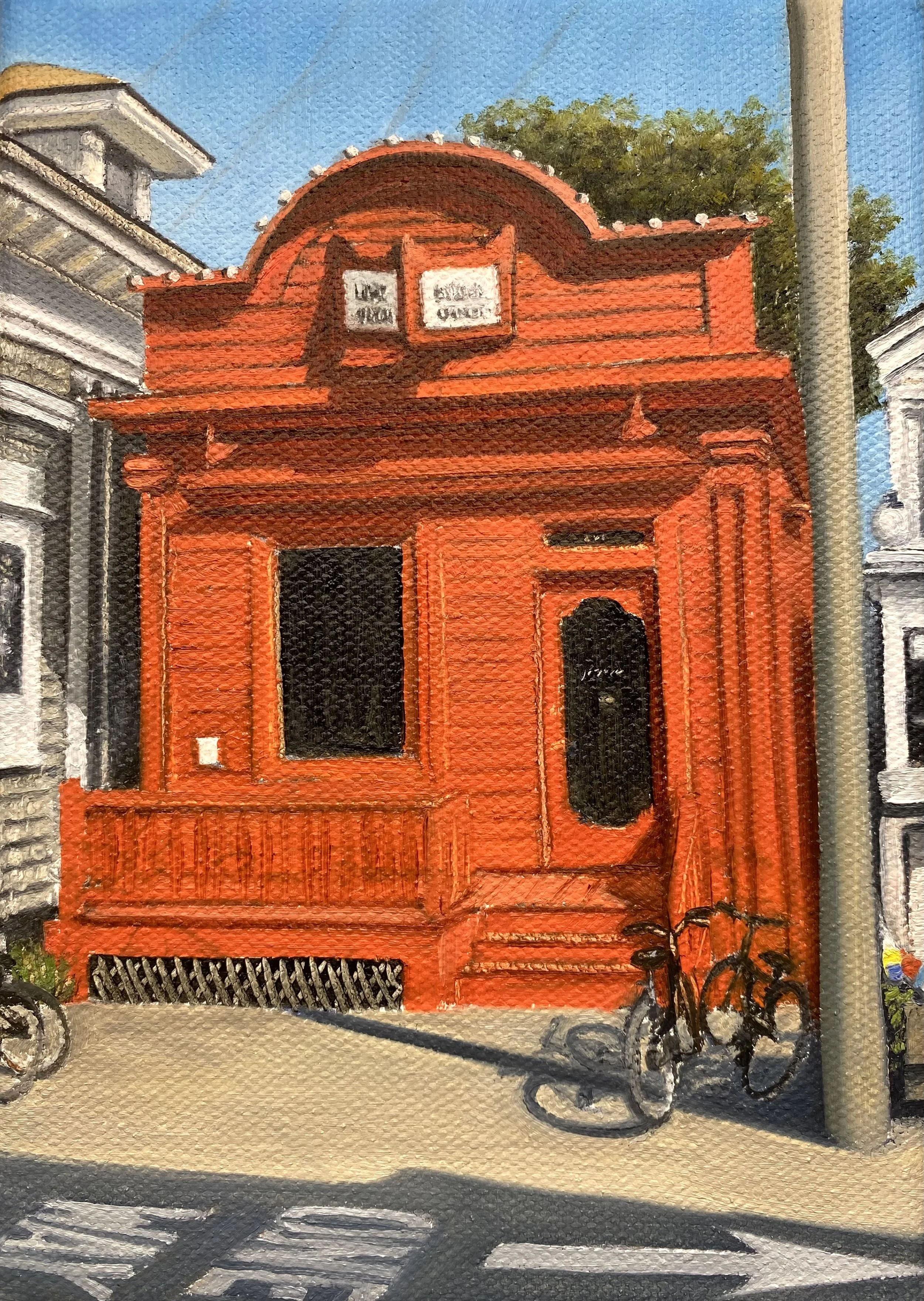 Lady Slipper  7"x5" Oil on Canvas