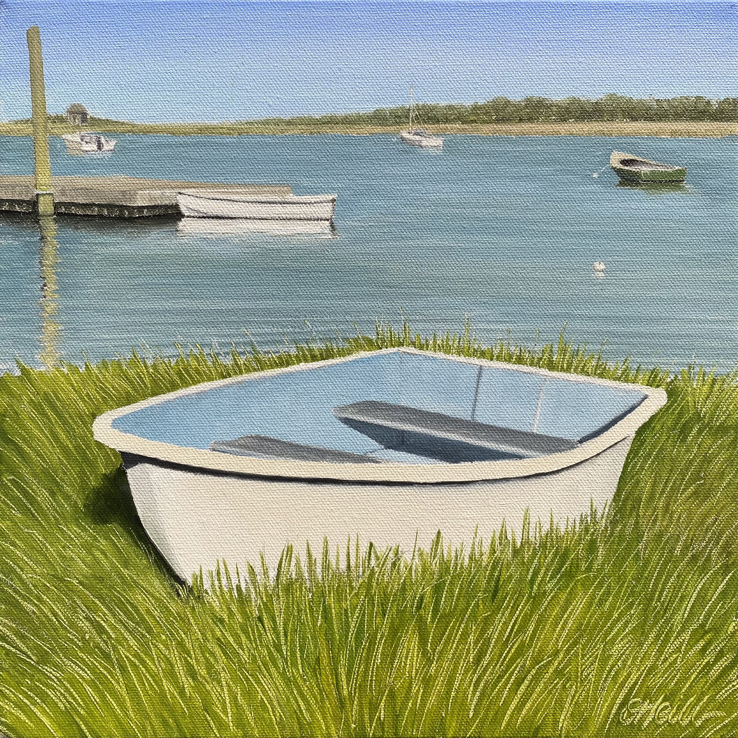 Roind Cove 12"x12", Oil on Canvas