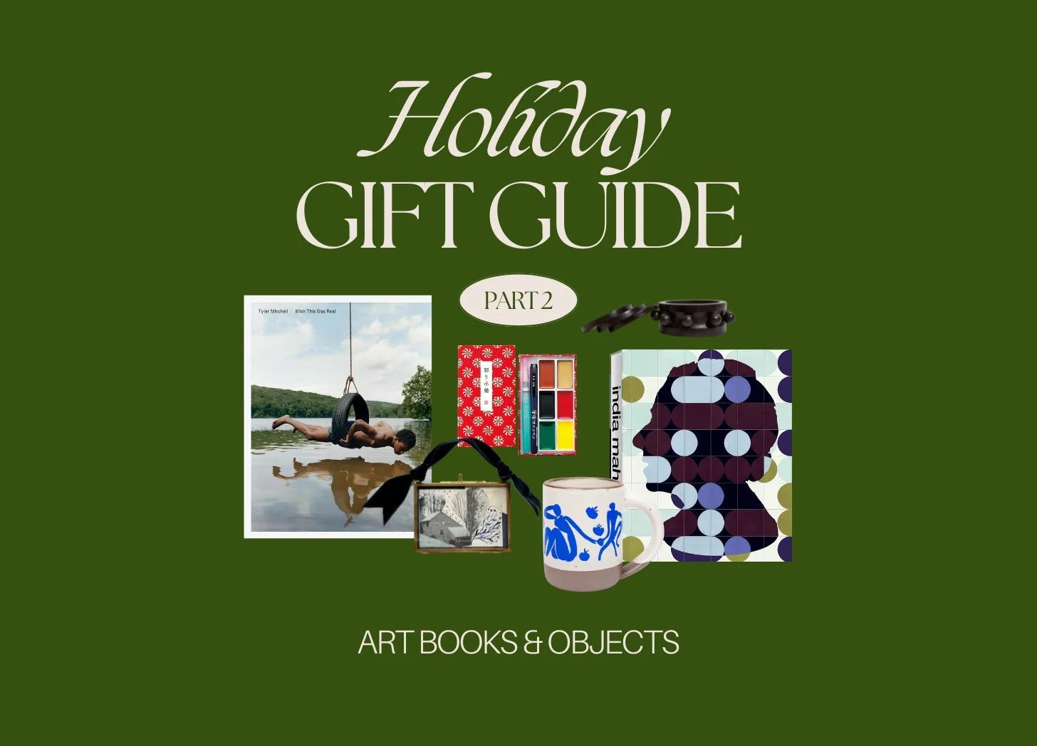 Gift Guide: Art Books and Beautiful Objects for Design Lovers