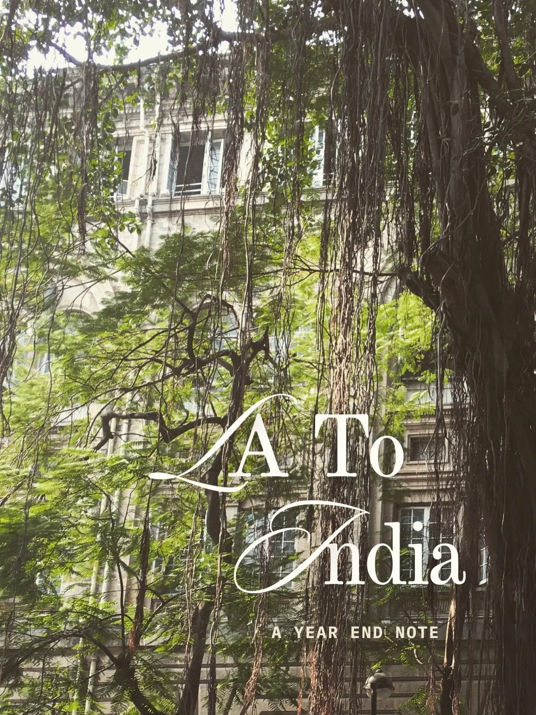 I&rsquo;ve just touched down in India and can&rsquo;t wait to dive into the all the textures, sounds, smells, sights and more of this place. 

Ending the year with a deep sense of gratitude for what has come and what is on the horizon. 

Swipe throug