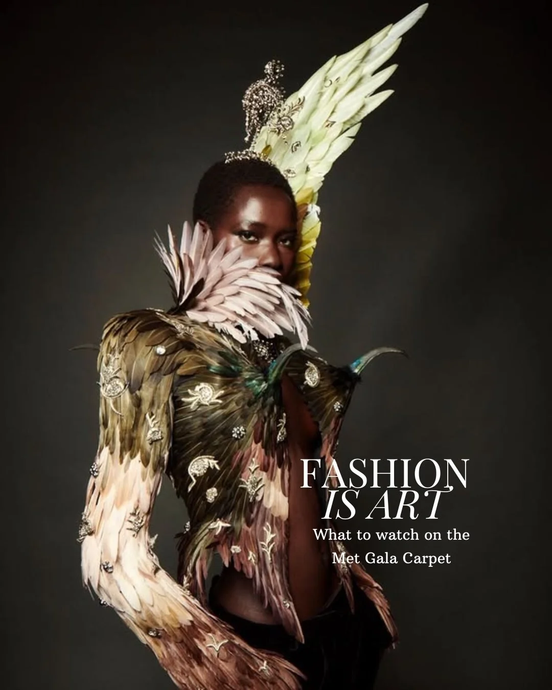 IT&rsquo;S TIME!! First Monday in May means Met Gala!

This year&rsquo;s dress code is &ldquo;Fashion is Art,&rdquo; which sounds simple until you realize how easy it is to turn that into a painting printed on a dress.

The more interesting question 