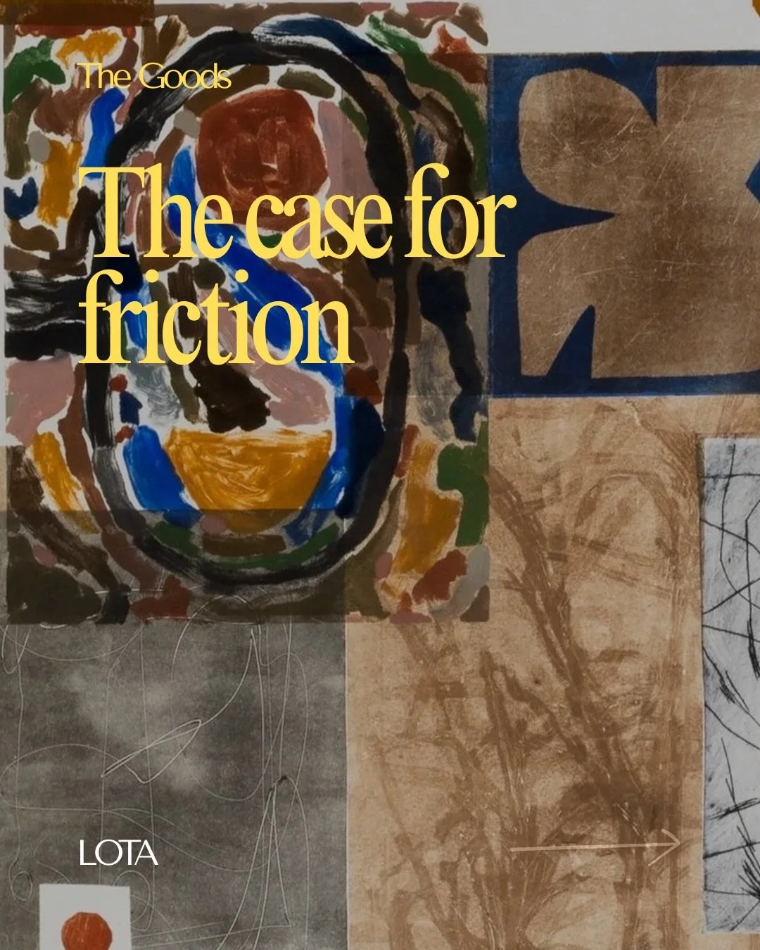 Before starting LOTA, I worked at Tala, a lending startup where part of the job was intentionally adding friction to the customer experience.

At the time, I hated the idea. Product teams are usually trained to remove friction - make things faster, e