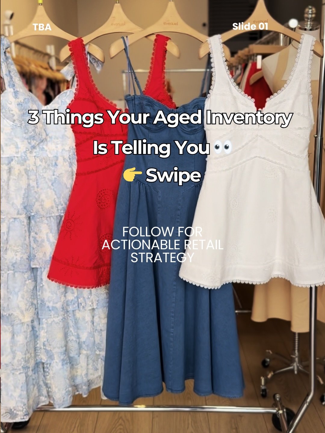 Aged inventory isn&rsquo;t the problem. Ignoring it is.

Follow for actionable retail strategy.

#TbaTips #boutique #boutiqueowner #retailstrategy #merchlife