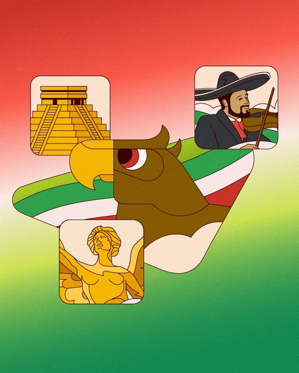 Mexico Independence Day 🇲🇽 (09/16) for Google Play! It&rsquo;s always fun doing these cultural campaigns and continuing to explore new styles. As a native San Diegan Mexico always holds a special place in my heart and it&rsquo;s an honor to get to 