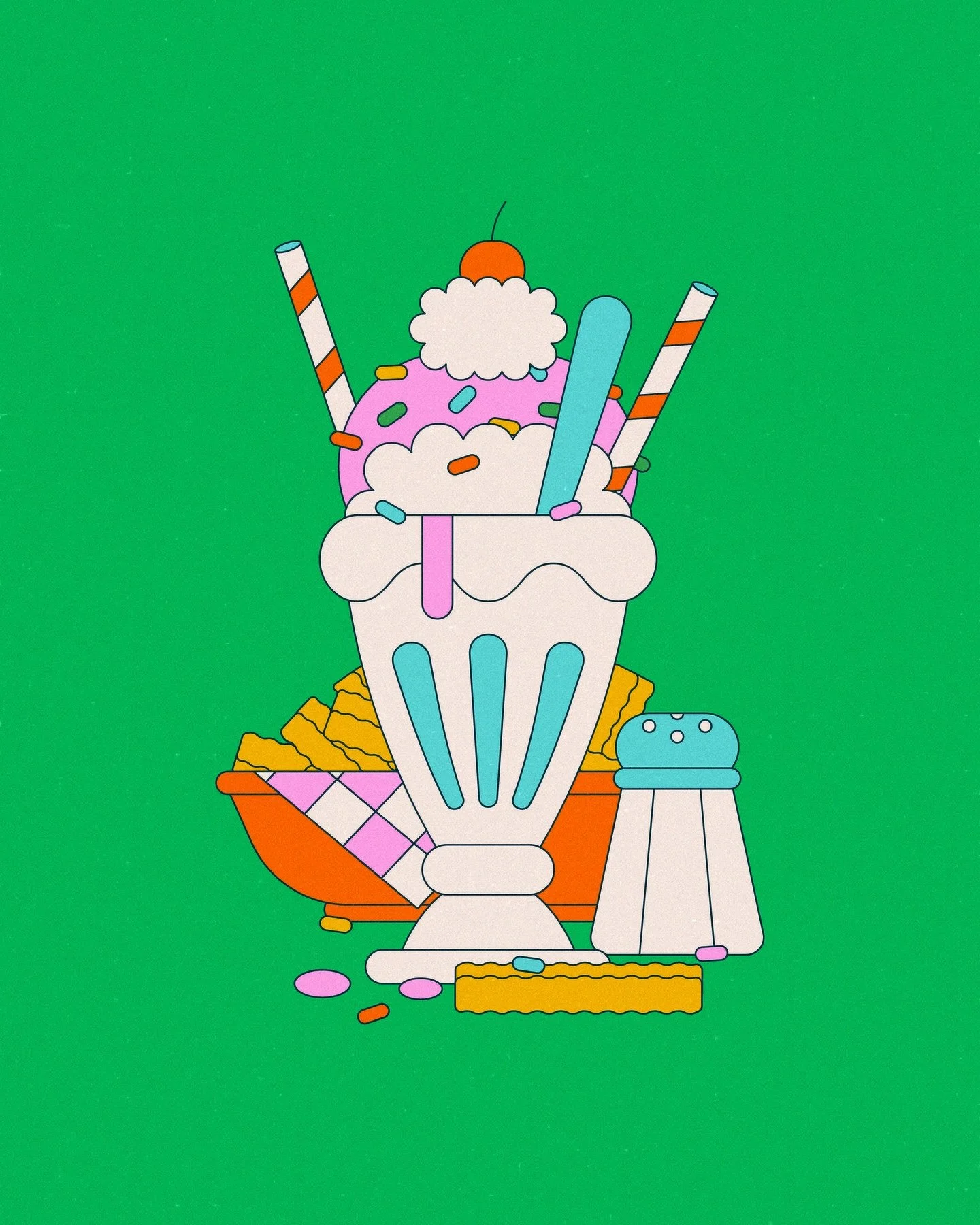 Name a better duo 🍦🍟💖 I dare you. This combo always reminds of my dad and eating ice cream sundaes and fries @fentons_creamery in Oakland as a kid. 

We&rsquo;re doing to Japan next week so I thought it might be fun to bring along some business ca