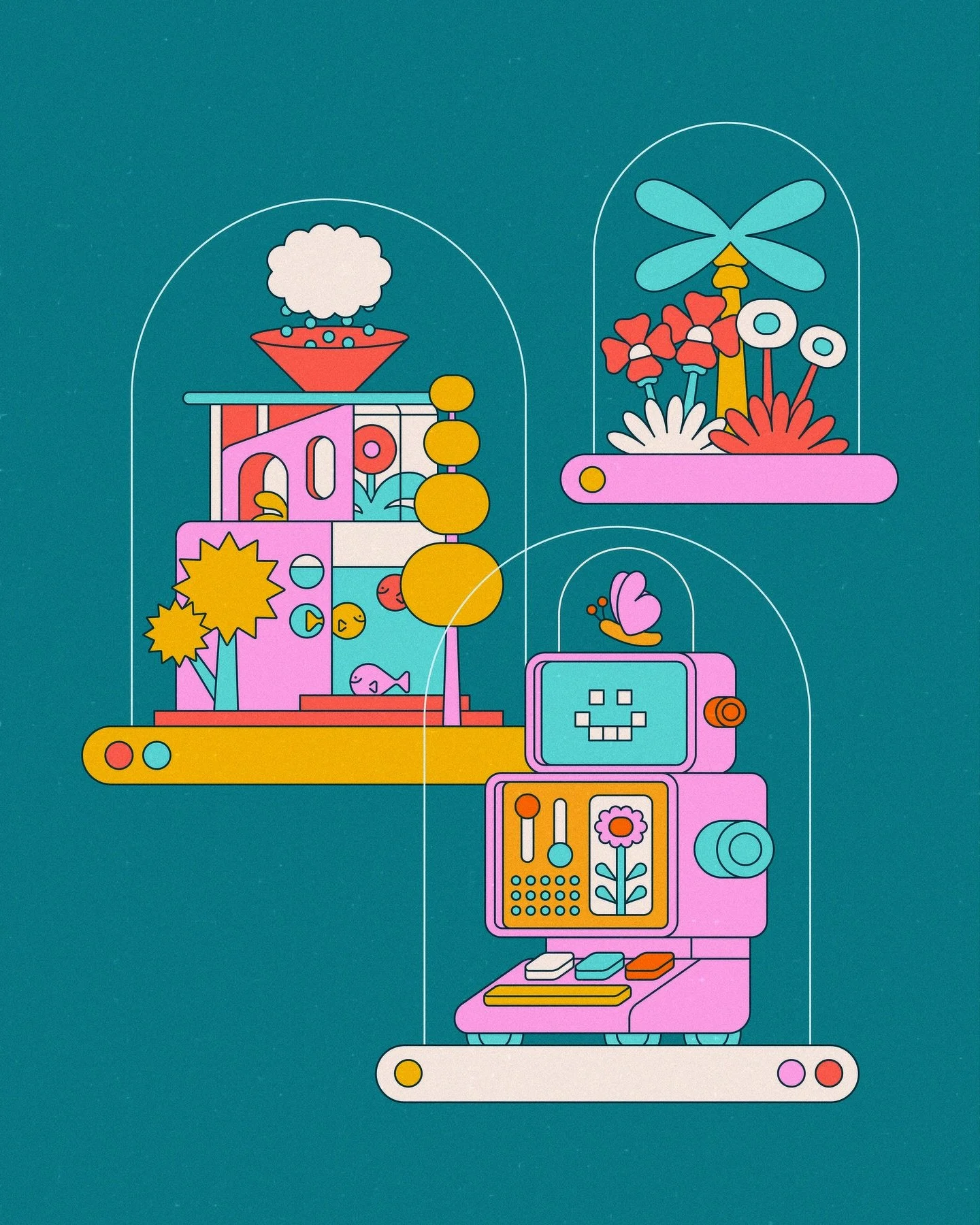 Another trip to the future I thought we&rsquo;d have by now. In this iteration we have actually smart and sustainable housing and architecture, and robots that love the environment rather than destroy it. How novel. 

A long time ago I heard a podcas