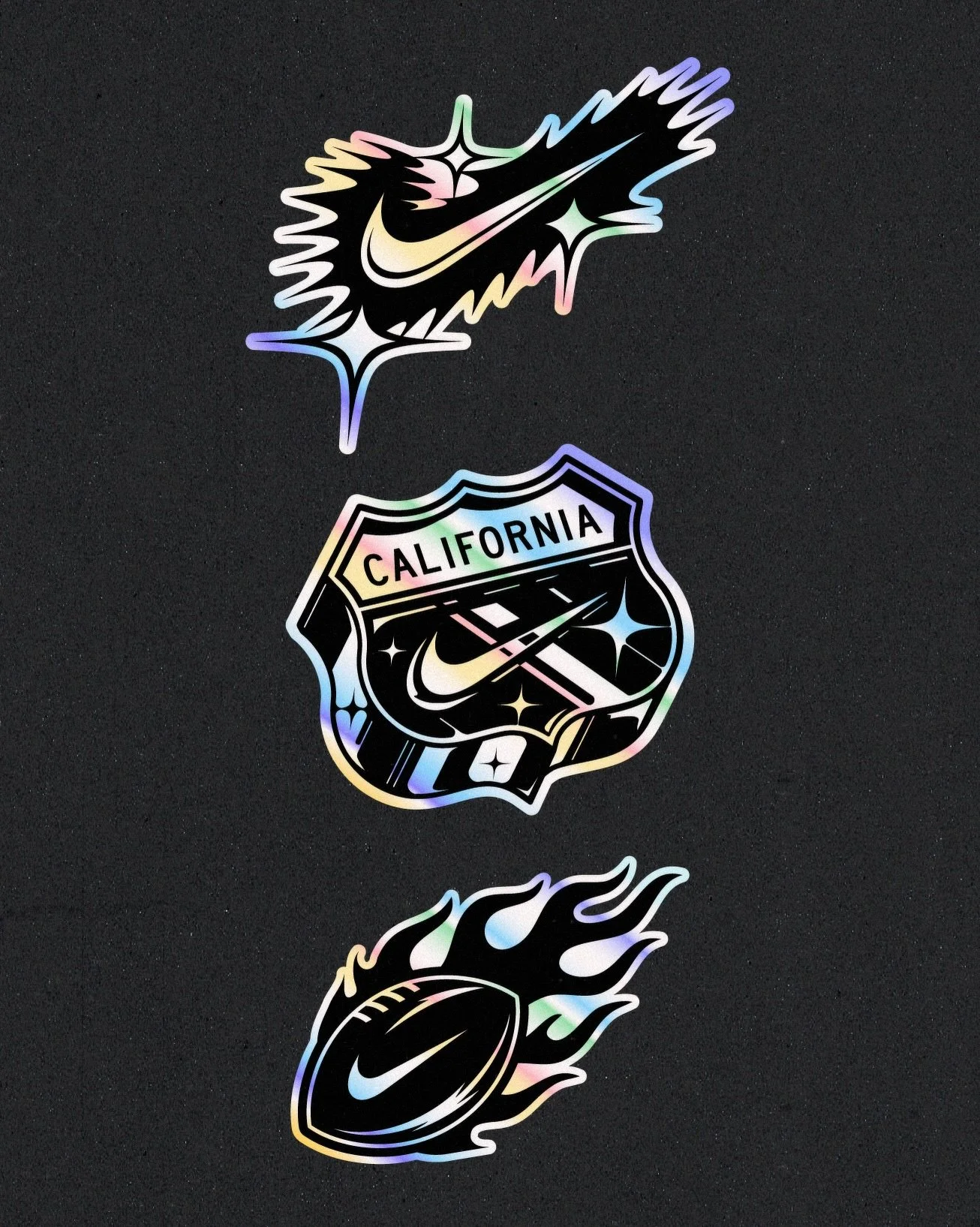 I partnered with @tarawilsonagency to create some NorCal SF and football inspired graphics for @usnikefootball for an amazing activation they had for this year&rsquo;s Super Bowl. This was really a dream project for me and I love how the whole set of