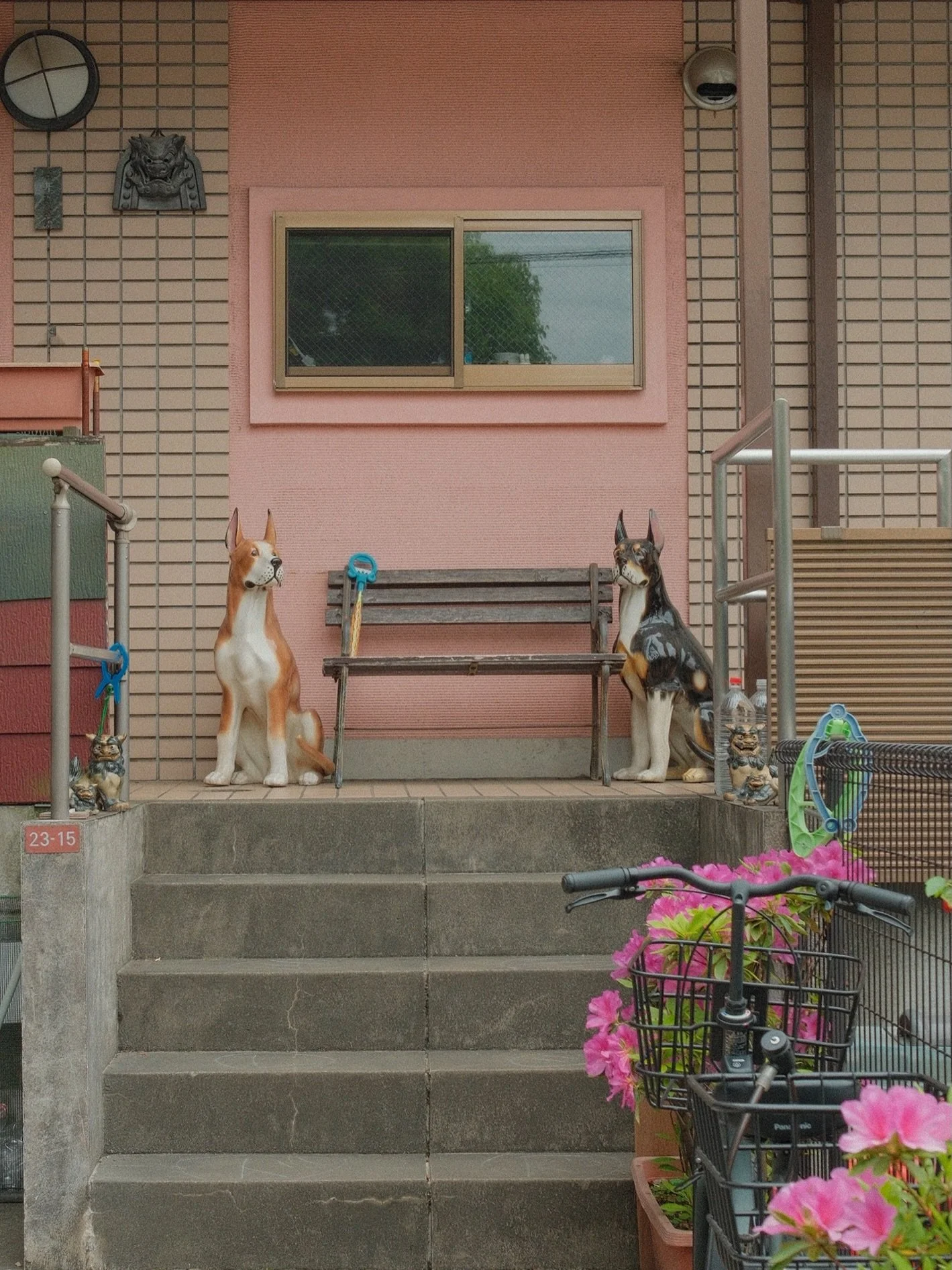 Dogs of Japan. I don&rsquo;t know why, but dog statues are everywhere. It brings me a lot of joy when I see them.

Photos taken in Tokyo, Osaka, Fukuoka, Itoshima, Hiroshima, Nagasaki, Narita. Shot on Fujifilm X-T5 and Fujifilm X-E5, 18mm lens.