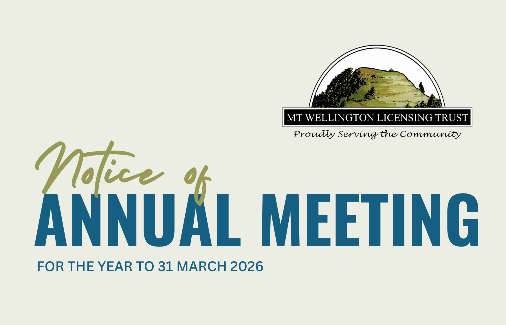 Notice of Annual Meeting