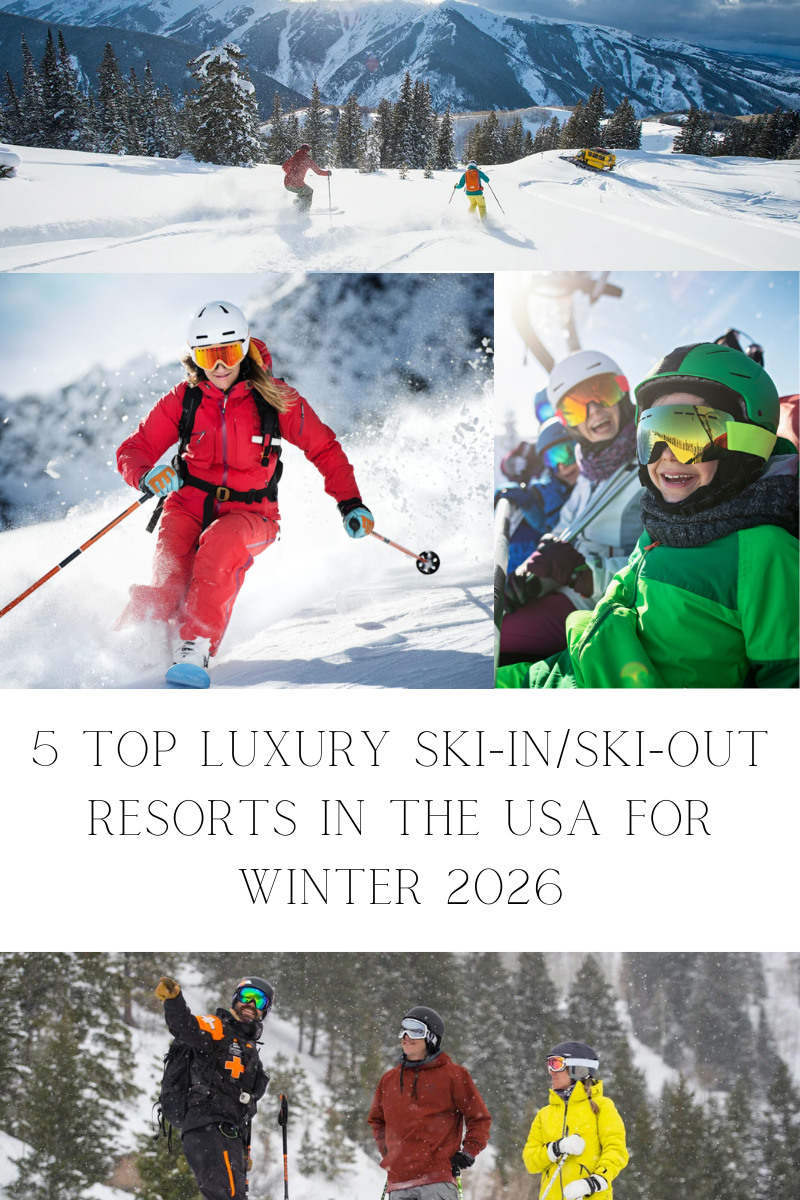 5 Top Luxury Ski-In/Ski-Out Resorts in the USA for Winter 2026