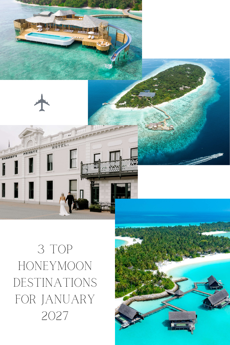 3 Best Honeymoon Destinations for January 2027