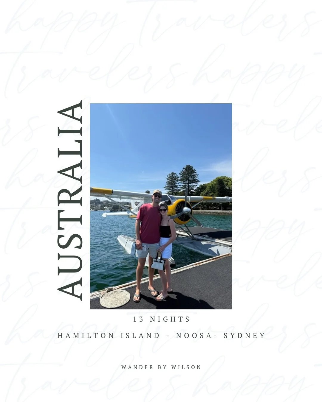 Australia honeymoon highlights 🇦🇺✨

From seaplane lunches hidden deep in the Hawkesbury, a round of golf on a private island, to snorkeling above the Great Barrier Reef, this itinerary was designed around the kind of experiences that feel impossibl