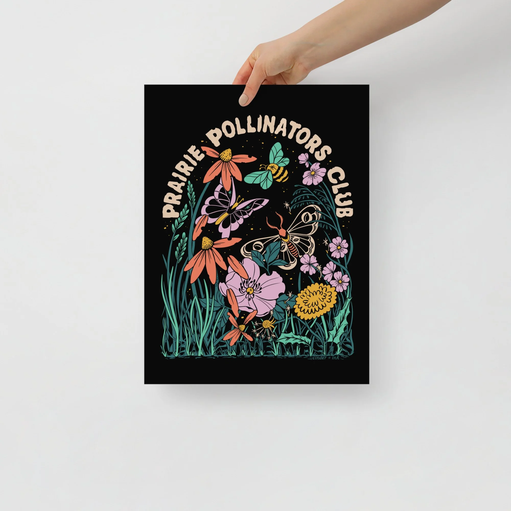 Prairie Pollinators Club Poster