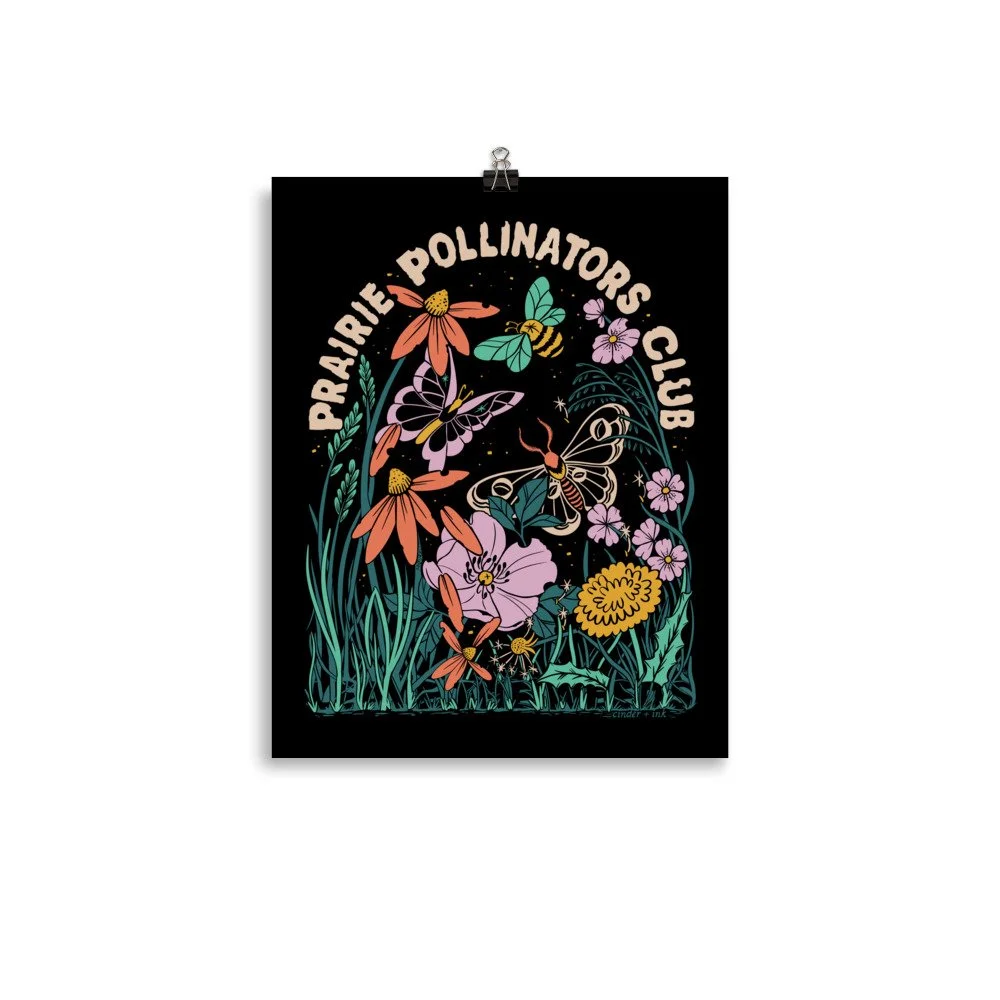 Prairie Pollinators Club Poster