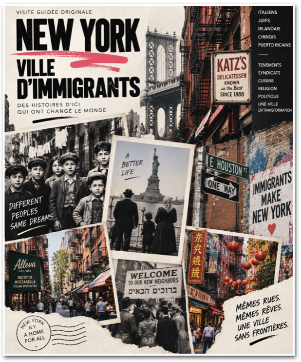 une visite guidée originale sur les traces des immigrants qui sont venus d'Europe, de Chine et de Puerto Rico pour s'installer dans le Lower East Side.