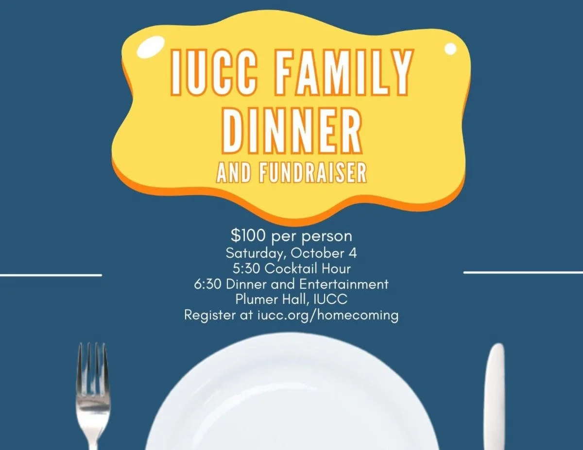 Homecoming IUCC Family Dinner