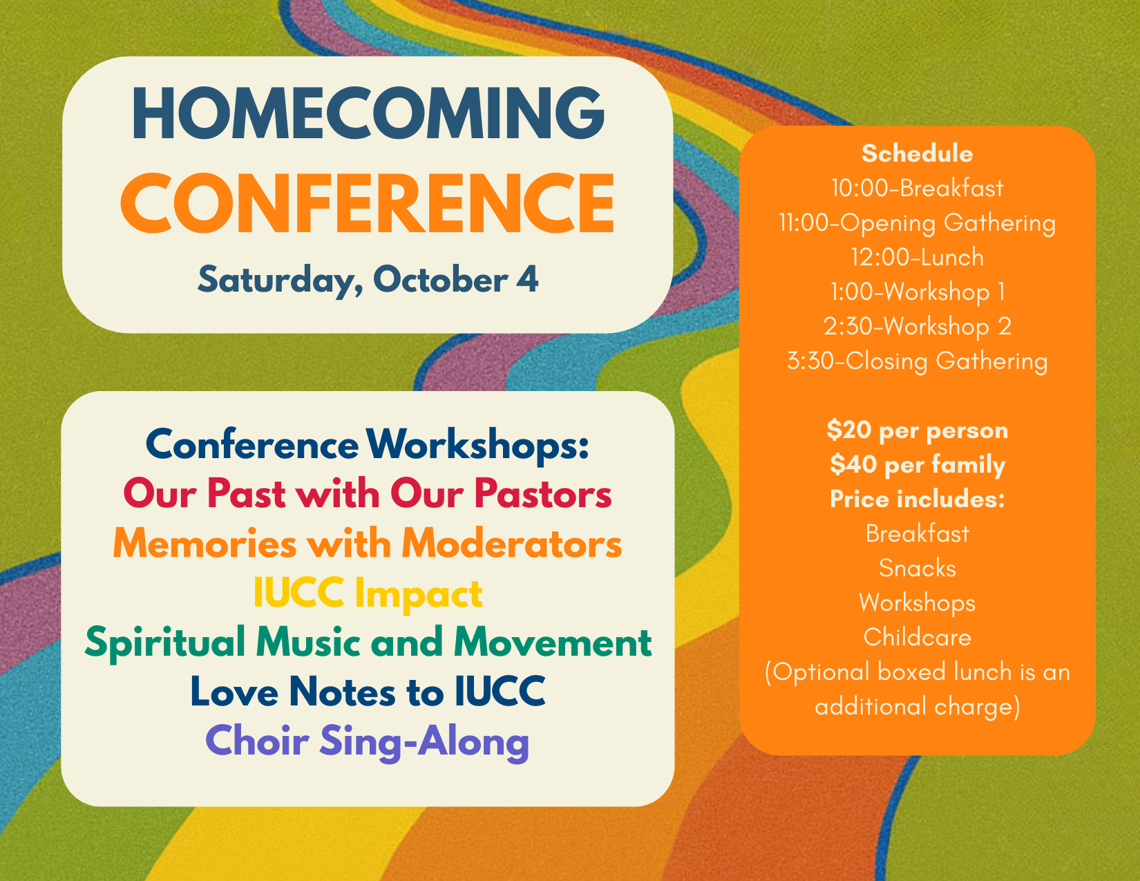 Homecoming Conference