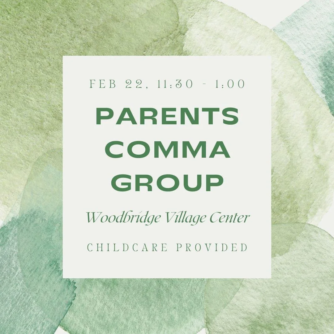 Parent and Guardian Comma Group — Irvine United Congregational Church