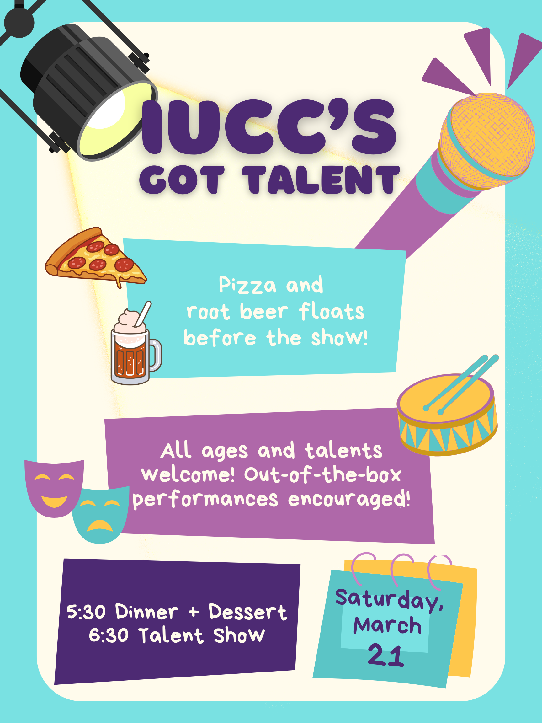 IUCC's Got Talent - Talent Show &amp; Dinner