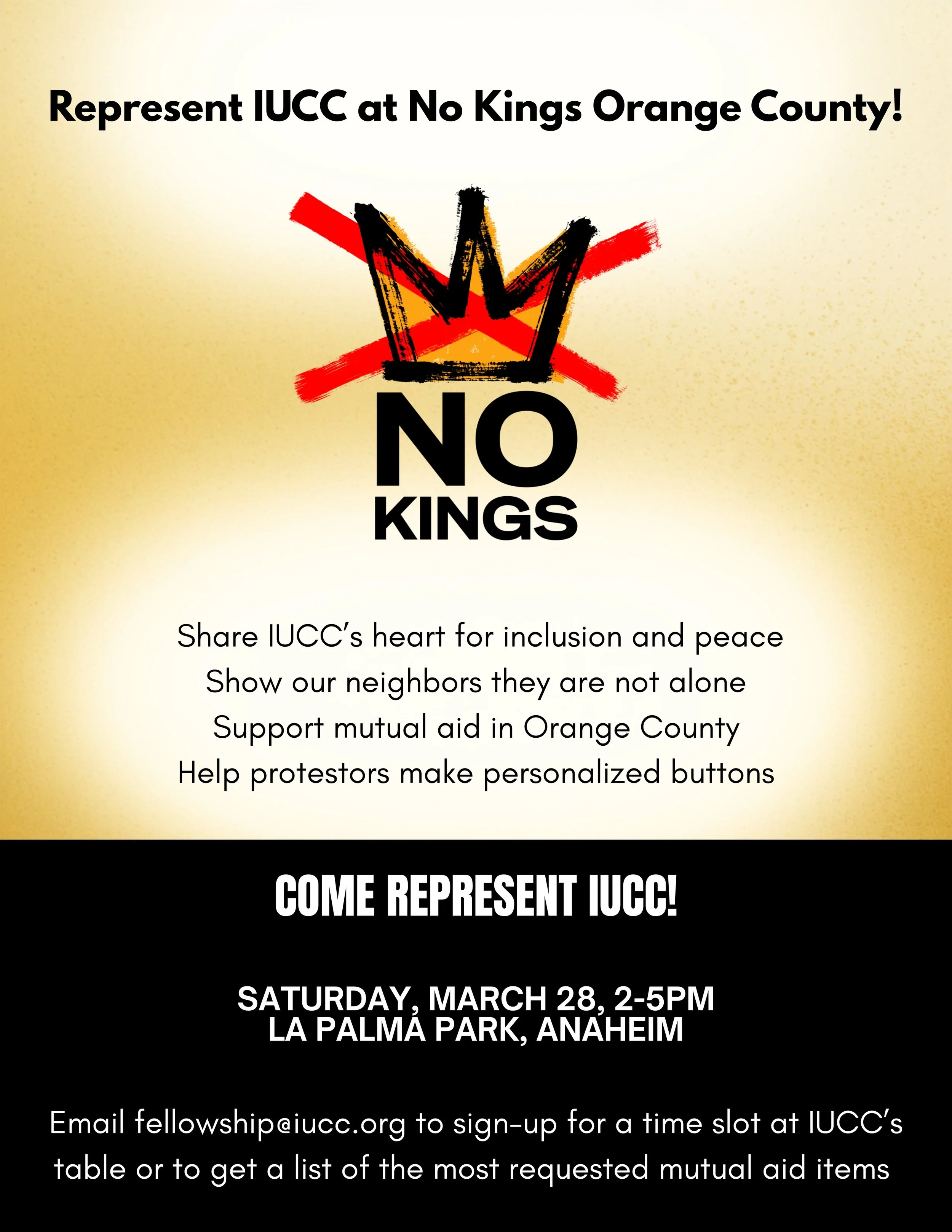 No Kings OC Rally 
