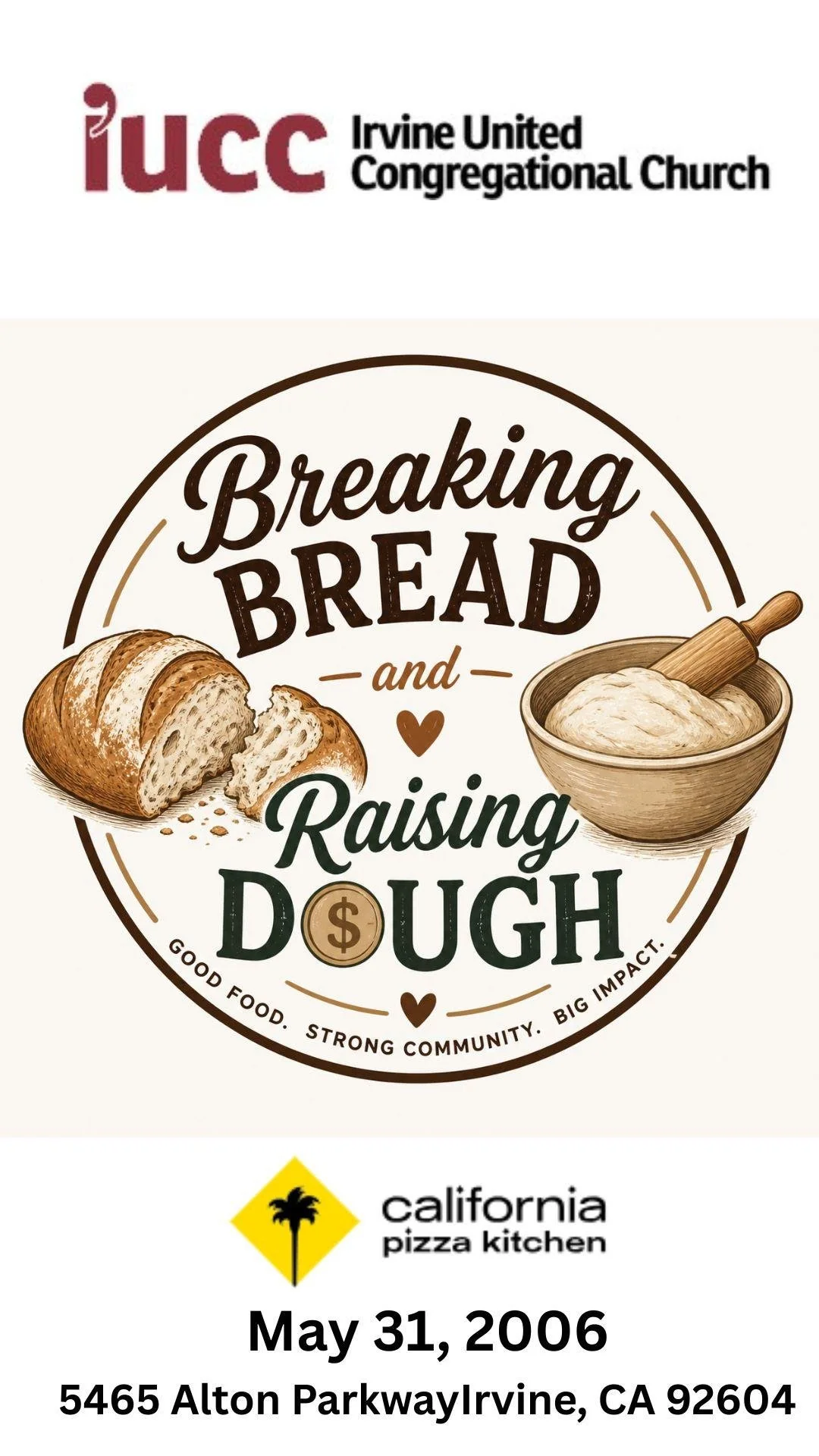 CPK Pizza Lunch Social &amp; All Day Fundraiser: Breaking Bread and Raising Dough 