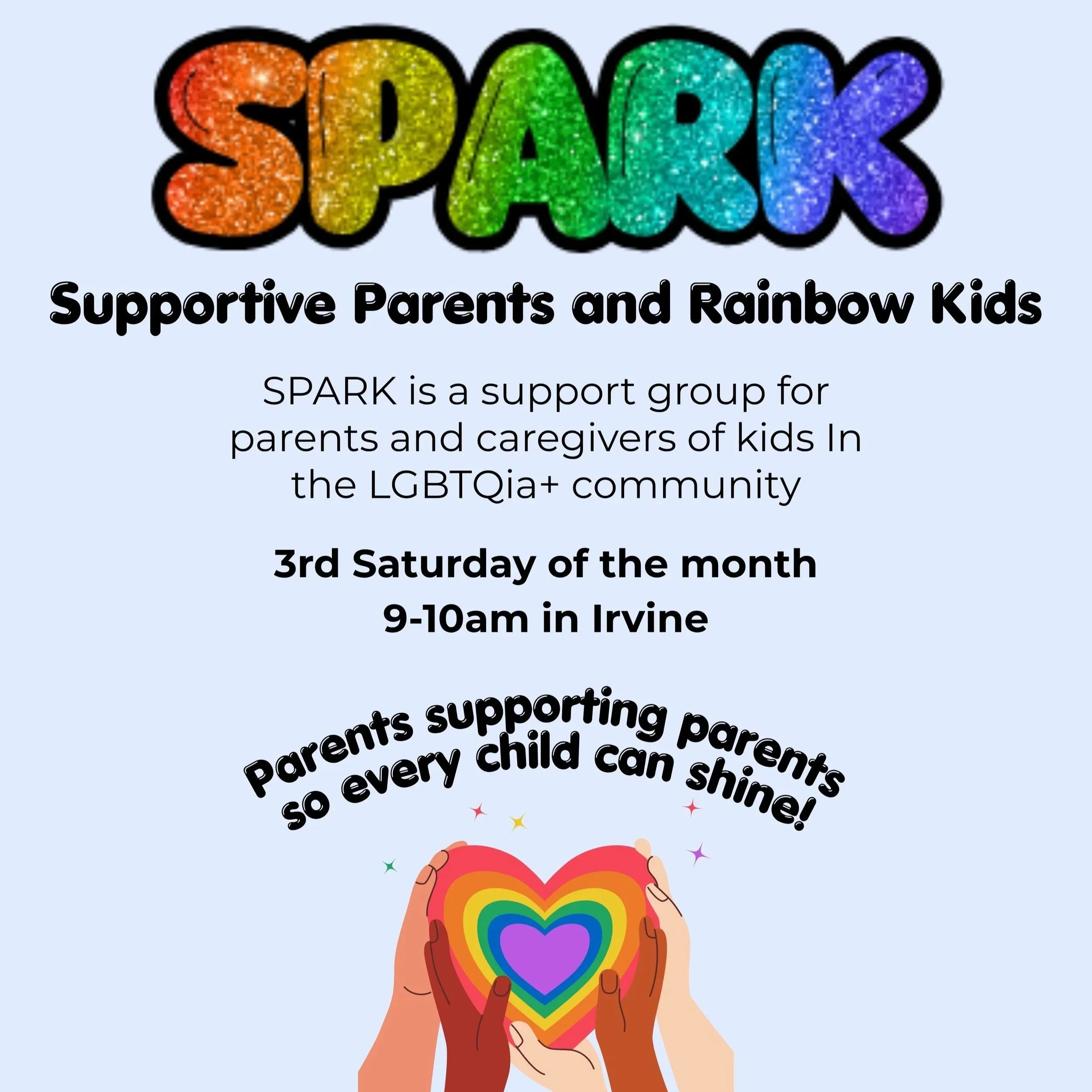 SPARK - LGBTQIA+ Parent &amp; Caregivers Support Group