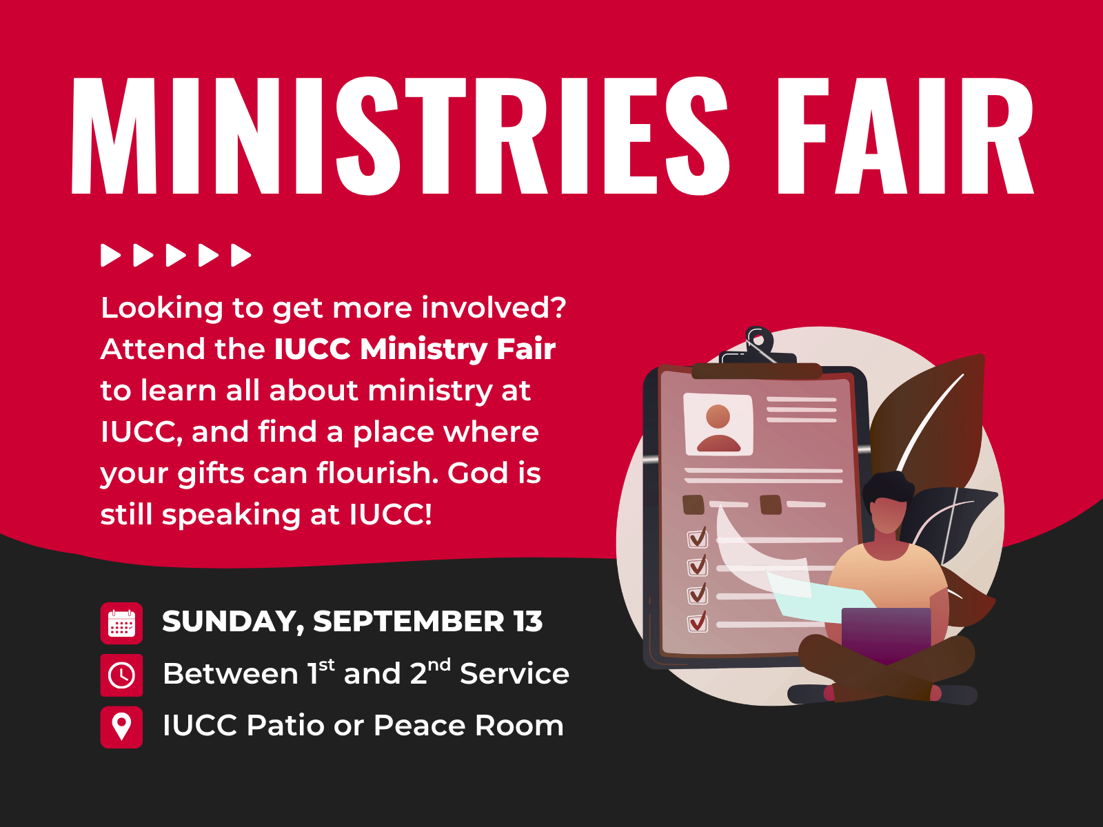 Ministries Fair - Let's Connect!