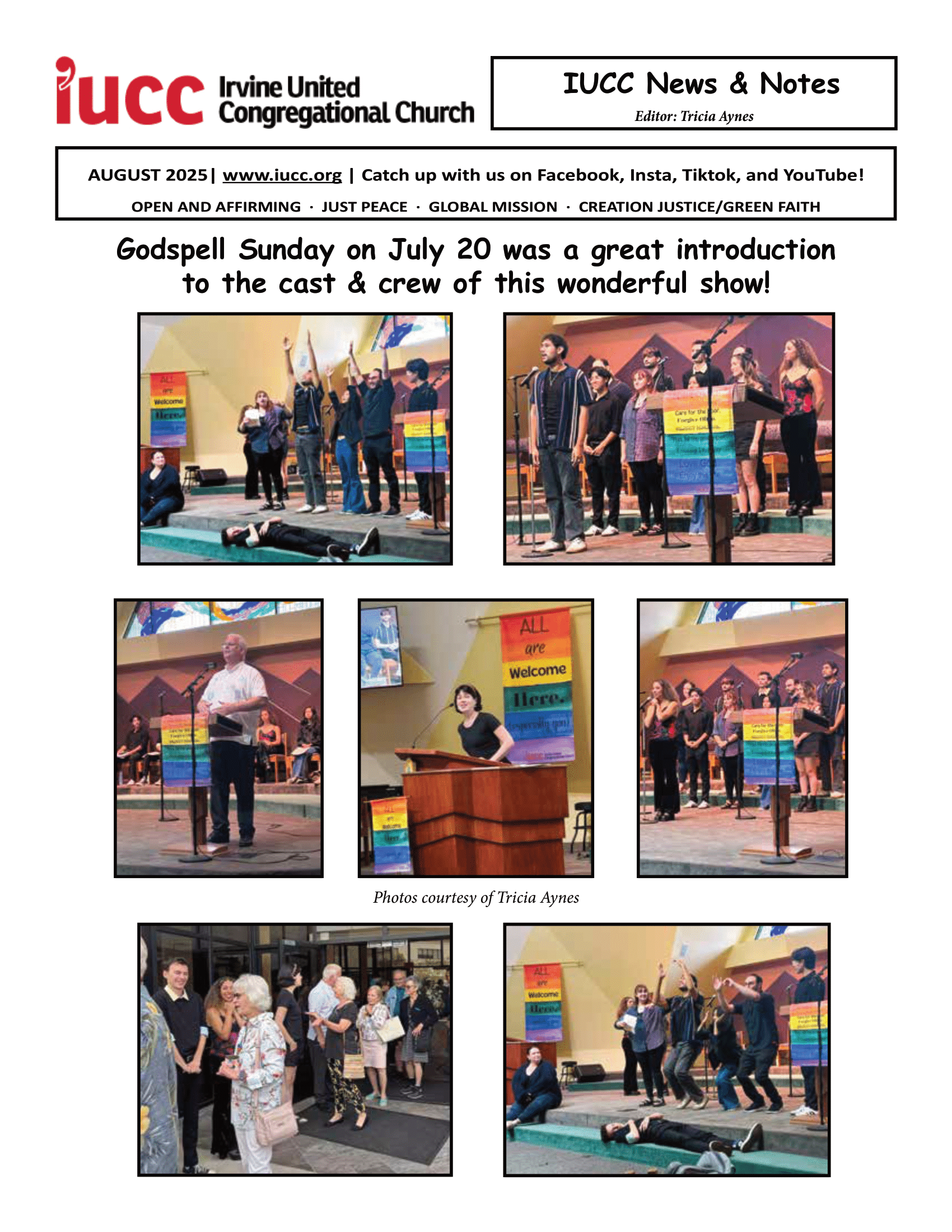 August 2025 Newsletter
