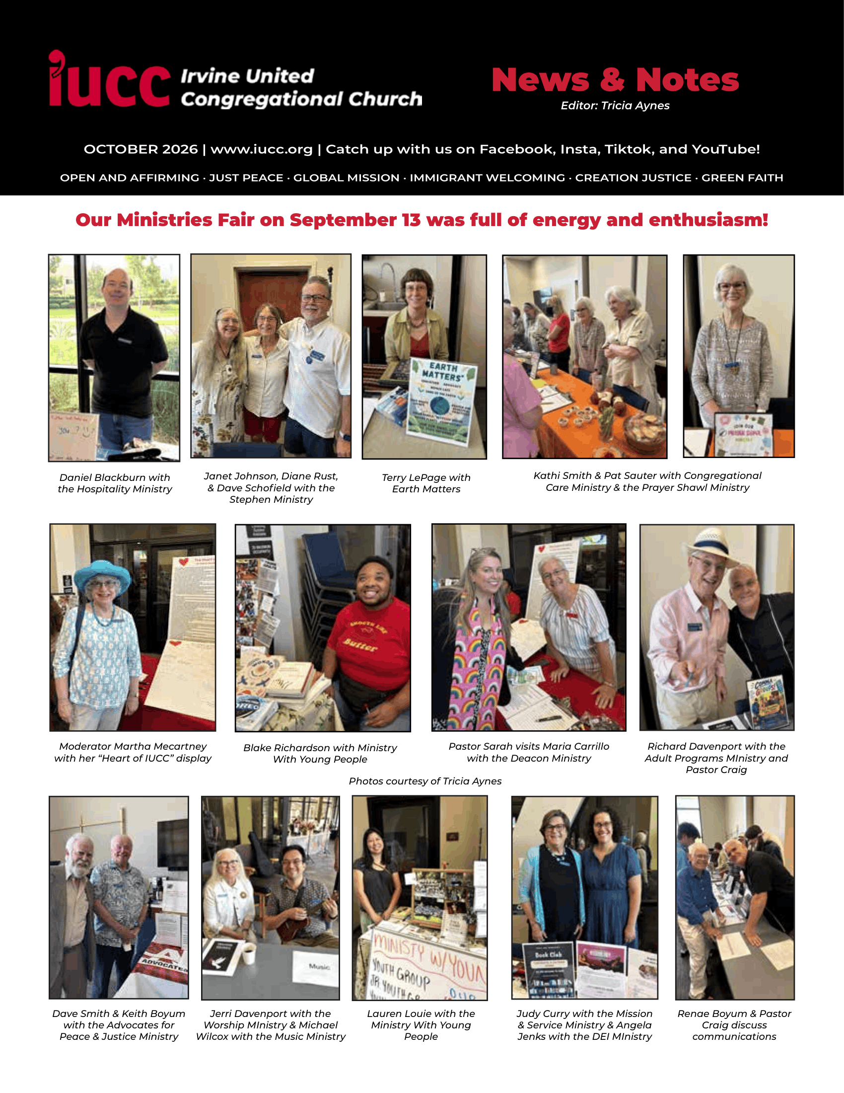 October 2026 Newsletter 
