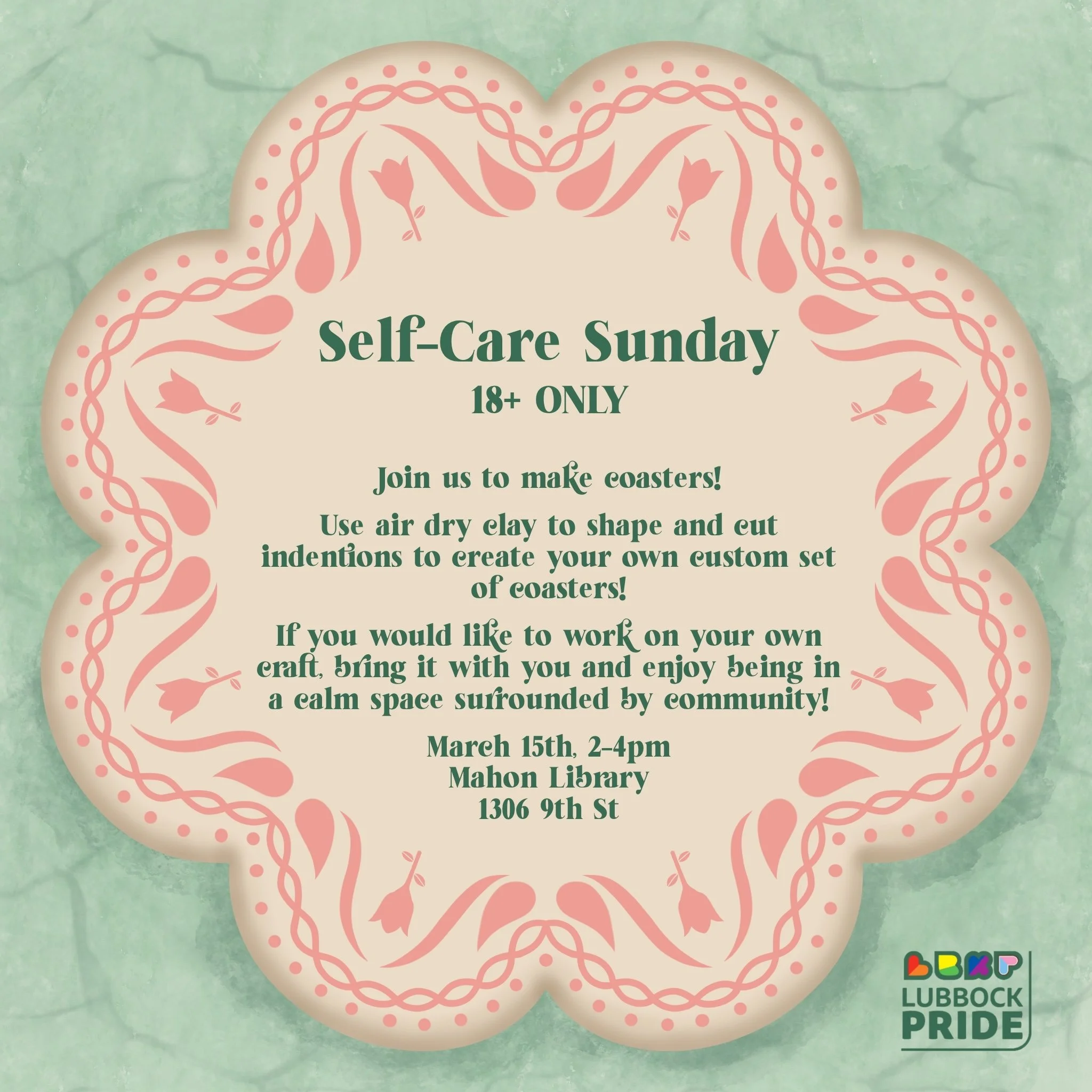 Coaster Crazy for March Self Care!