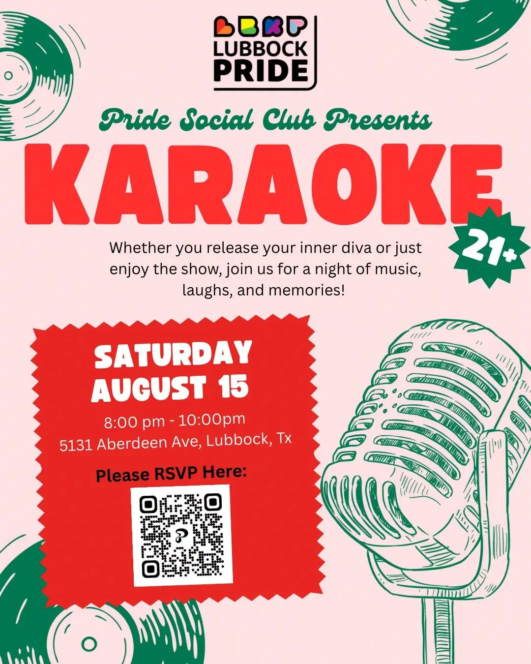 Sing and Mingle Karaoke (21+) - Pride Social Club