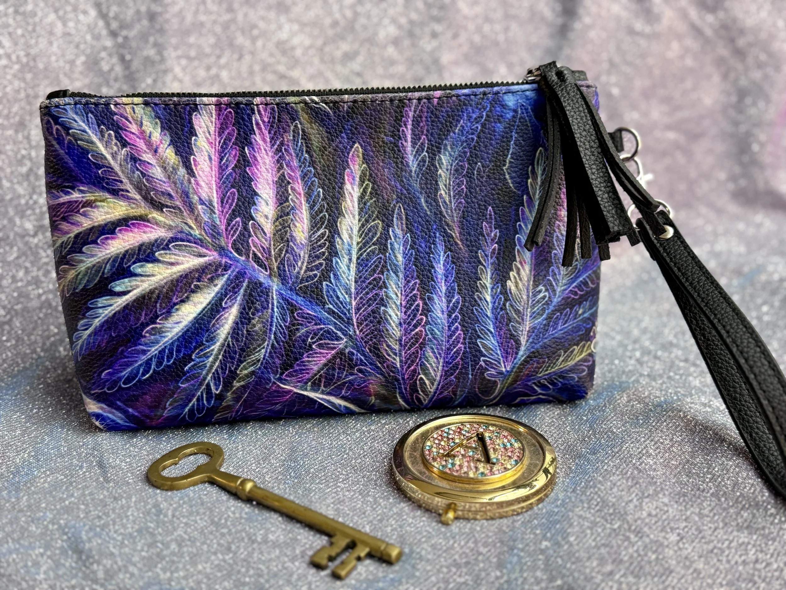 Triiipy Fern Forest - Pouch