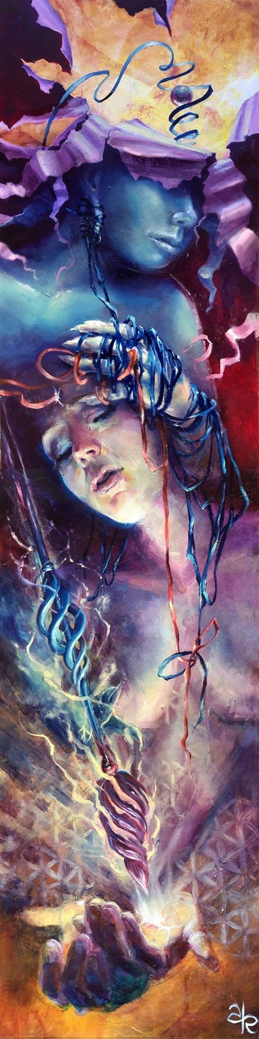 "Celebrasion" - Acrylic & Oil on Panel