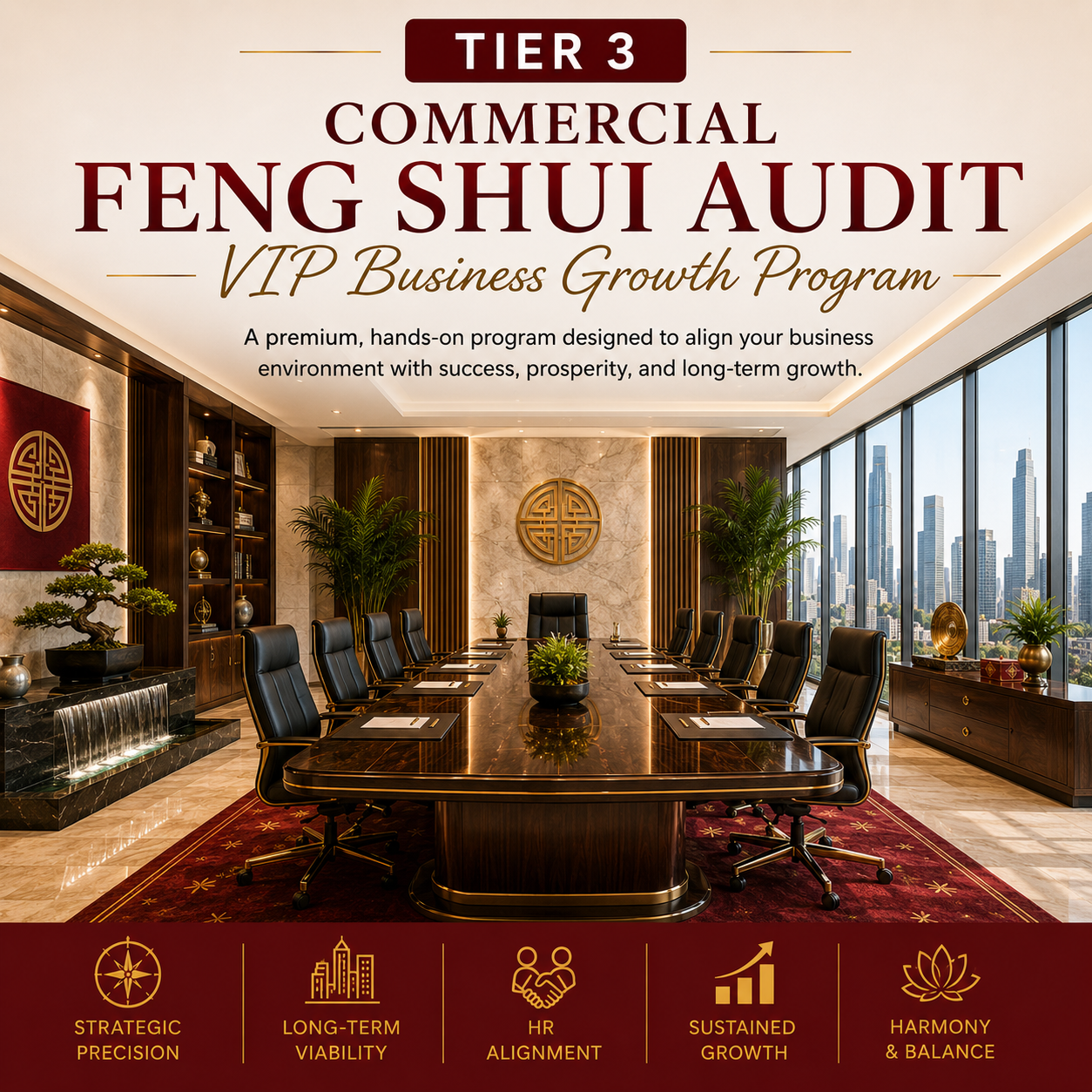 COMMERCIAL FENG SHUI — TIER 3 · VIP Business Growth Program