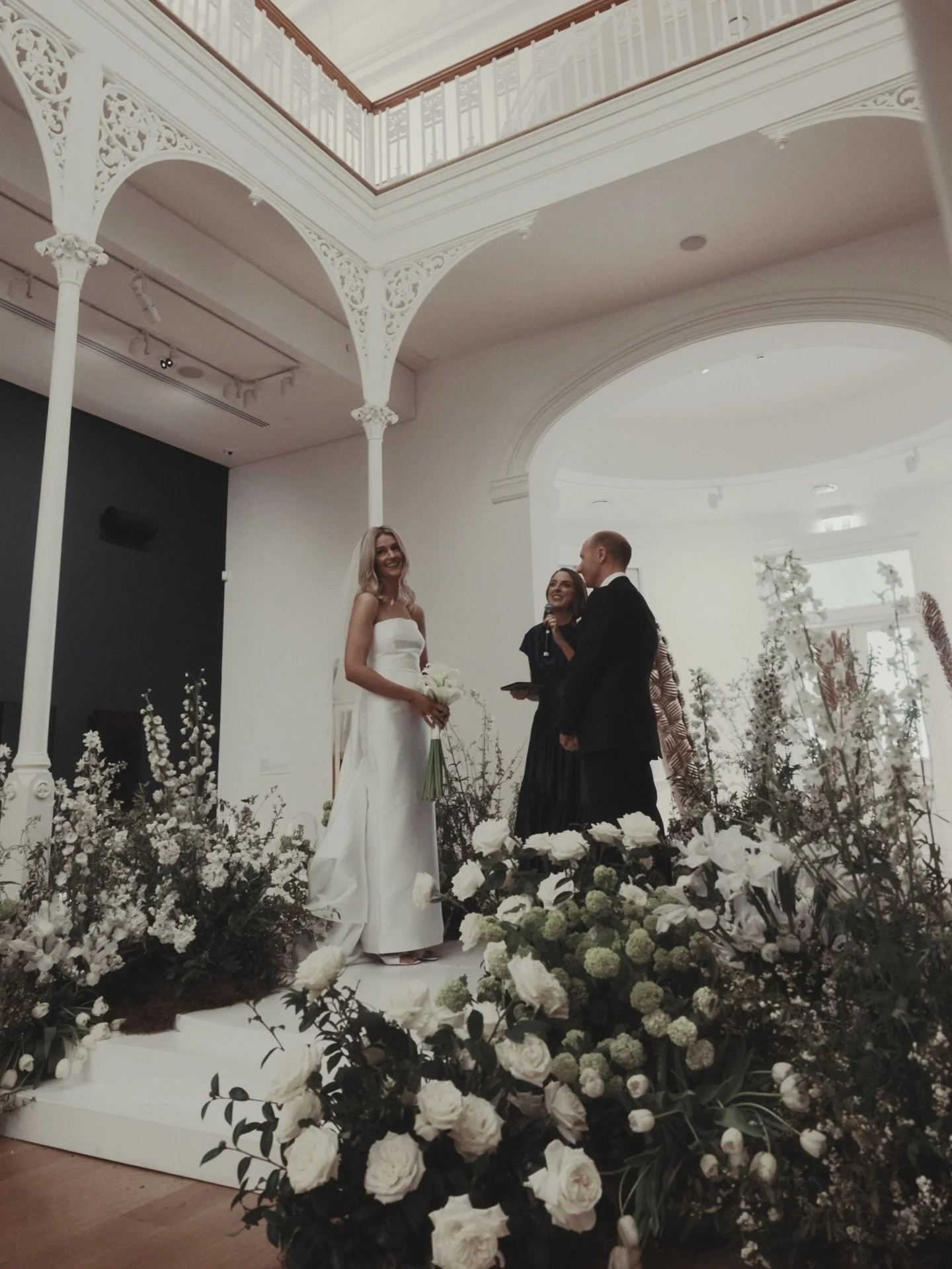 Mads and Ed 🤍 &ldquo;Alex was an incredible celebrant from beginning to end. Every touchpoint was prompt, professional and well thought out, and on the day, Alex was an incredibly settling presence. I would highly recommend Alex for any ceremony and