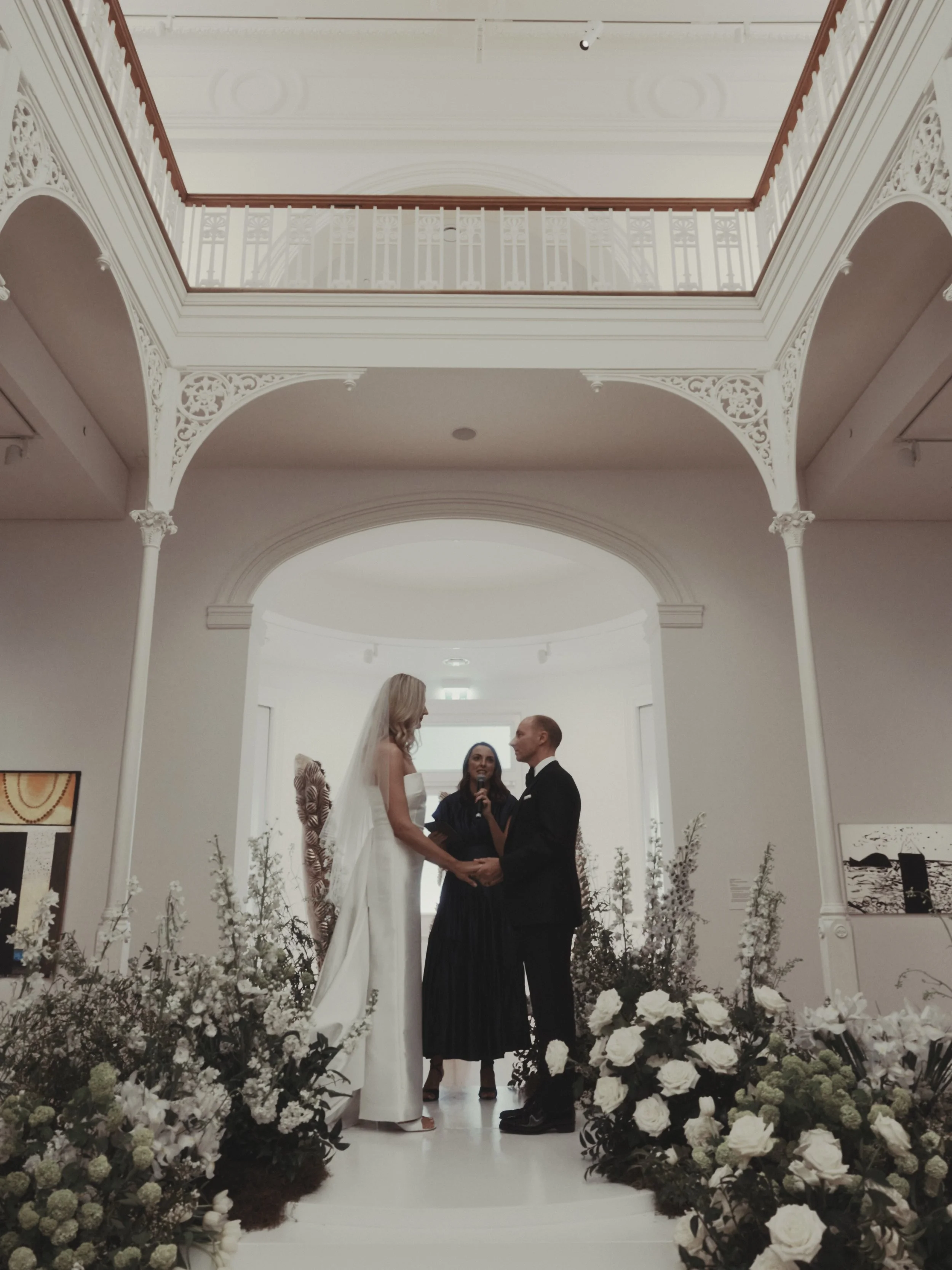The pressure of marrying a celebrant and writer as brilliant as @madssaxtonbeer was REAL. The privilege was even greater.

&ldquo;Alex was an incredible celebrant from beginning to end. Every touchpoint was prompt, professional and well thought out, 