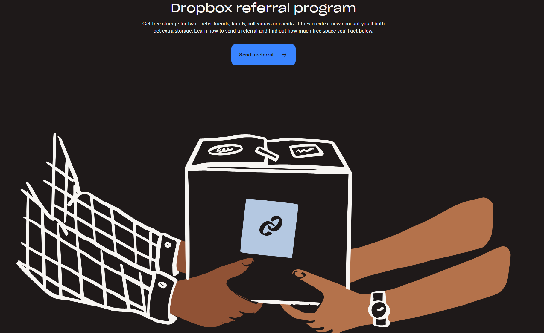Dropbox referral program