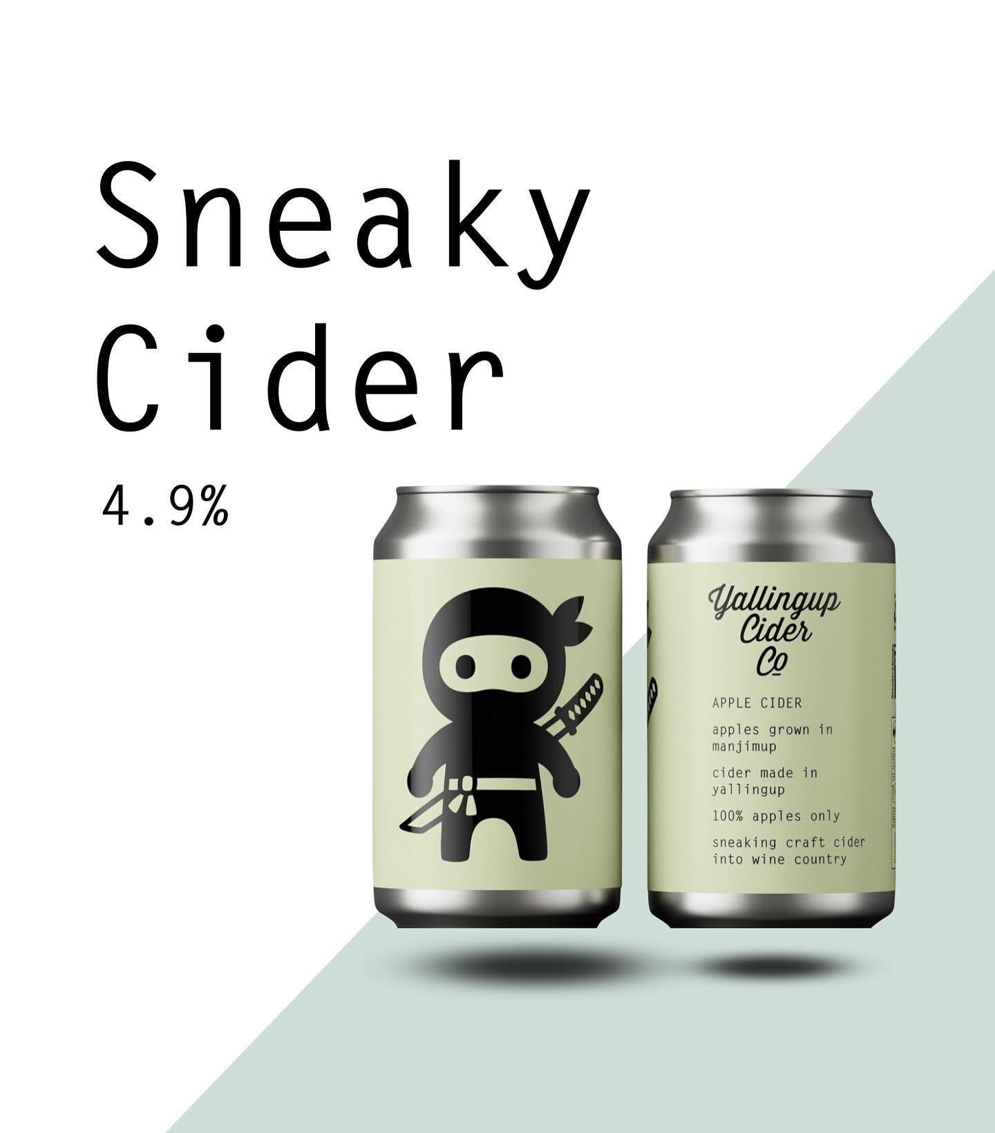 Have you tried our Sneaky cider yet?
&thinsp;&thinsp;&thinsp;&thinsp;&thinsp;&thinsp;
&thinsp;&thinsp;
&thinsp;&thinsp;&thinsp;&thinsp;&thinsp;&hellip;have a sneaky one 🥷 🍻 &thinsp;&thinsp;&thinsp;&thinsp;&thinsp;&thinsp;
&thinsp;&thinsp;&thinsp;&t
