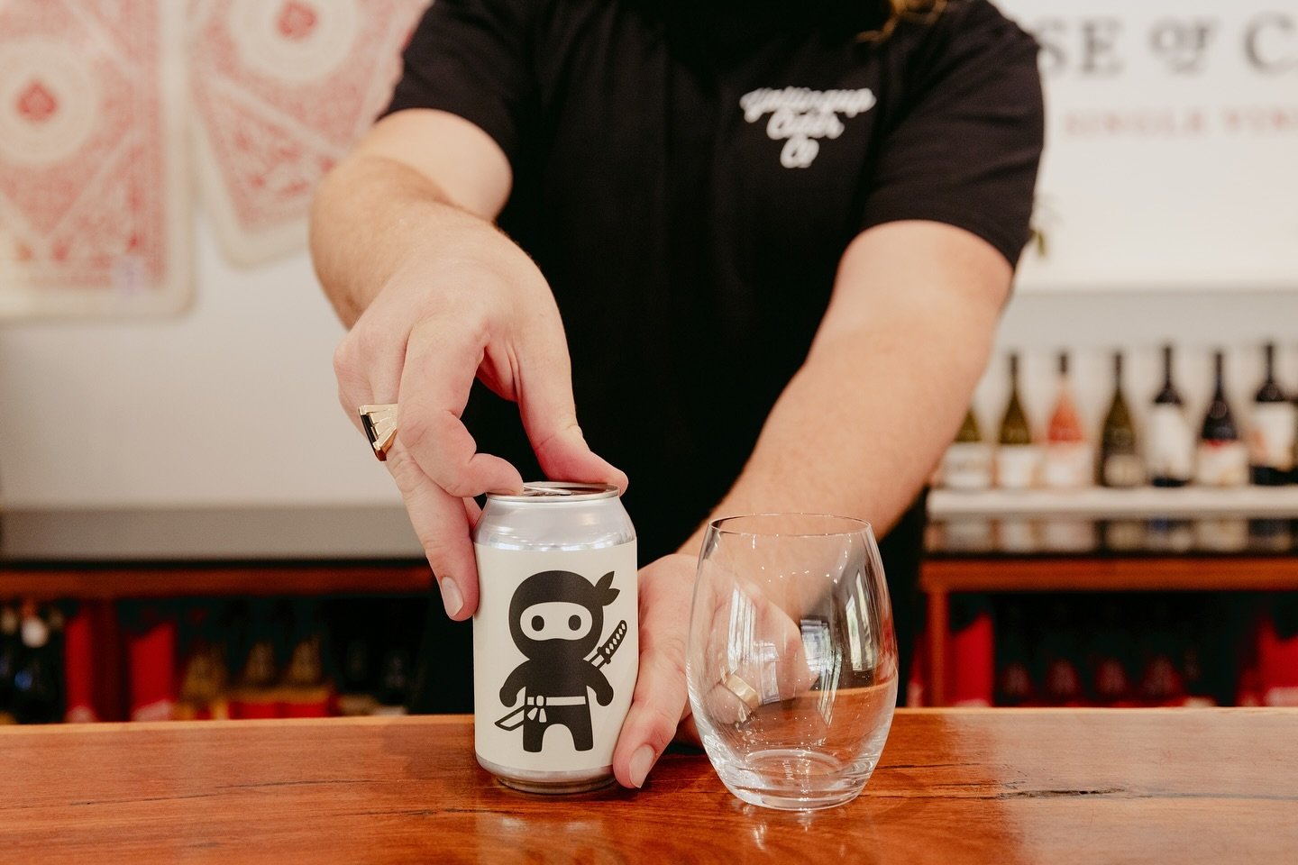Crack open and sneaky one at @houseofcardswine or pop a bottle of Heritage Pet Nat cider 🍏&thinsp;
&thinsp;
&thinsp;
&thinsp;&thinsp;
...have a sneaky one 🥷 🍻 &thinsp;&thinsp;
&thinsp;&thinsp;
&thinsp;&thinsp;📷 @biancakatephotography 
&thinsp;&th