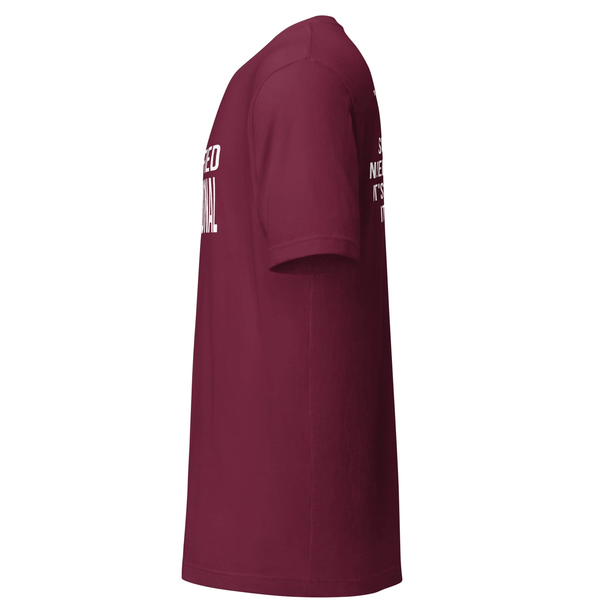 unisex-staple-t-shirt-maroon-left-66cc841d74a13.jpg